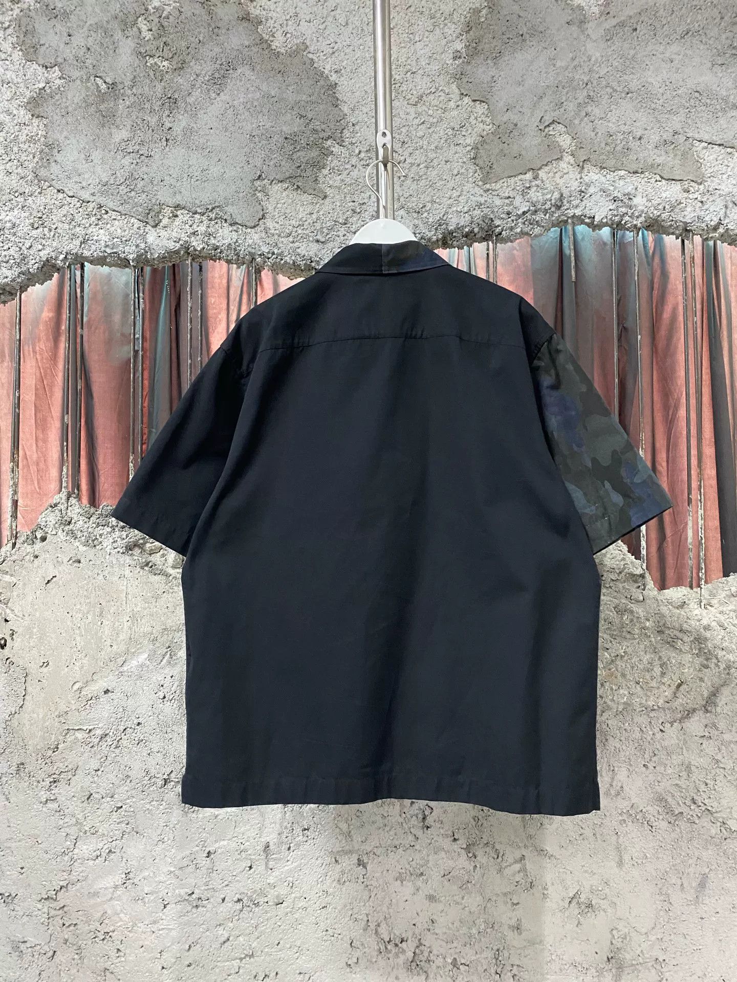 Prada Prada Camouflage Patchwork Button Up Shirt Size M Size US M / EU 48-50 / 2 - 3 Thumbnail