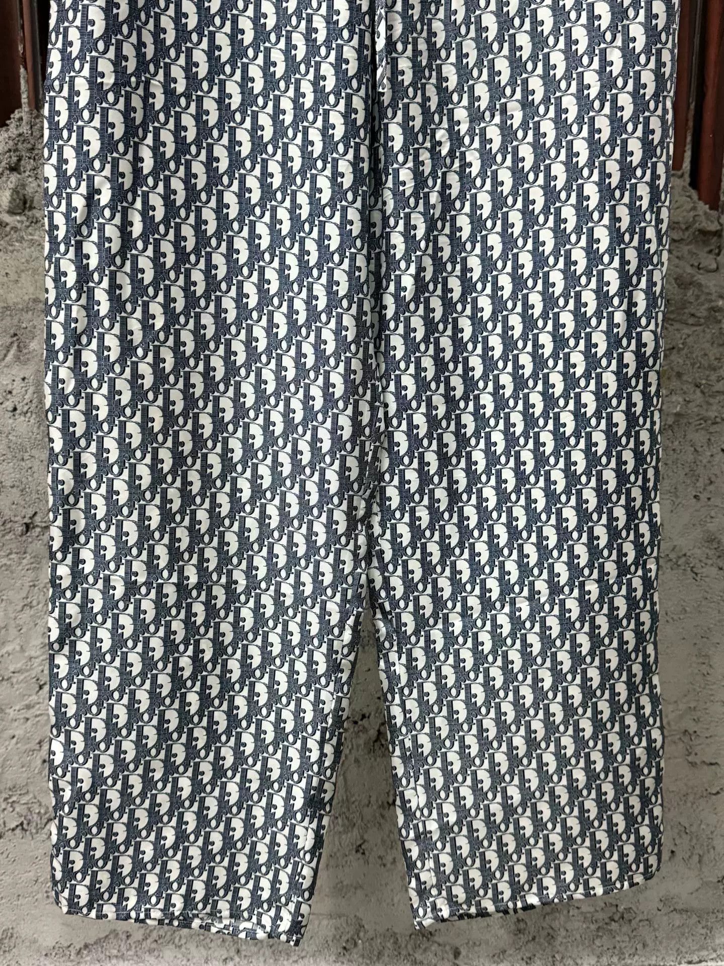 Dior Dior Oblique Silk Pants Size 48 Size US 32 / EU 48 - 5 Thumbnail