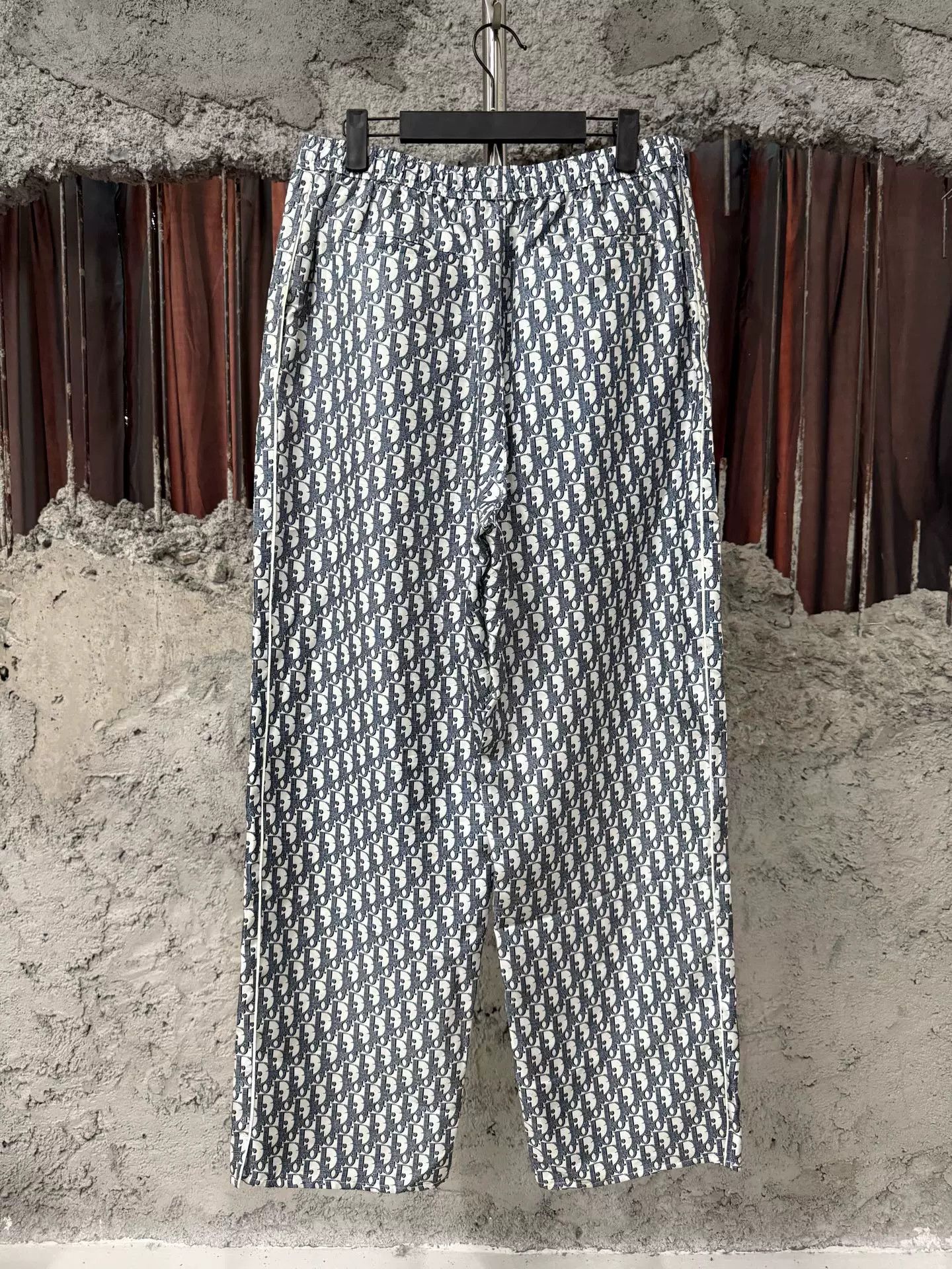 Dior Dior Oblique Silk Pants Size 48 Size US 32 / EU 48 - 3 Thumbnail