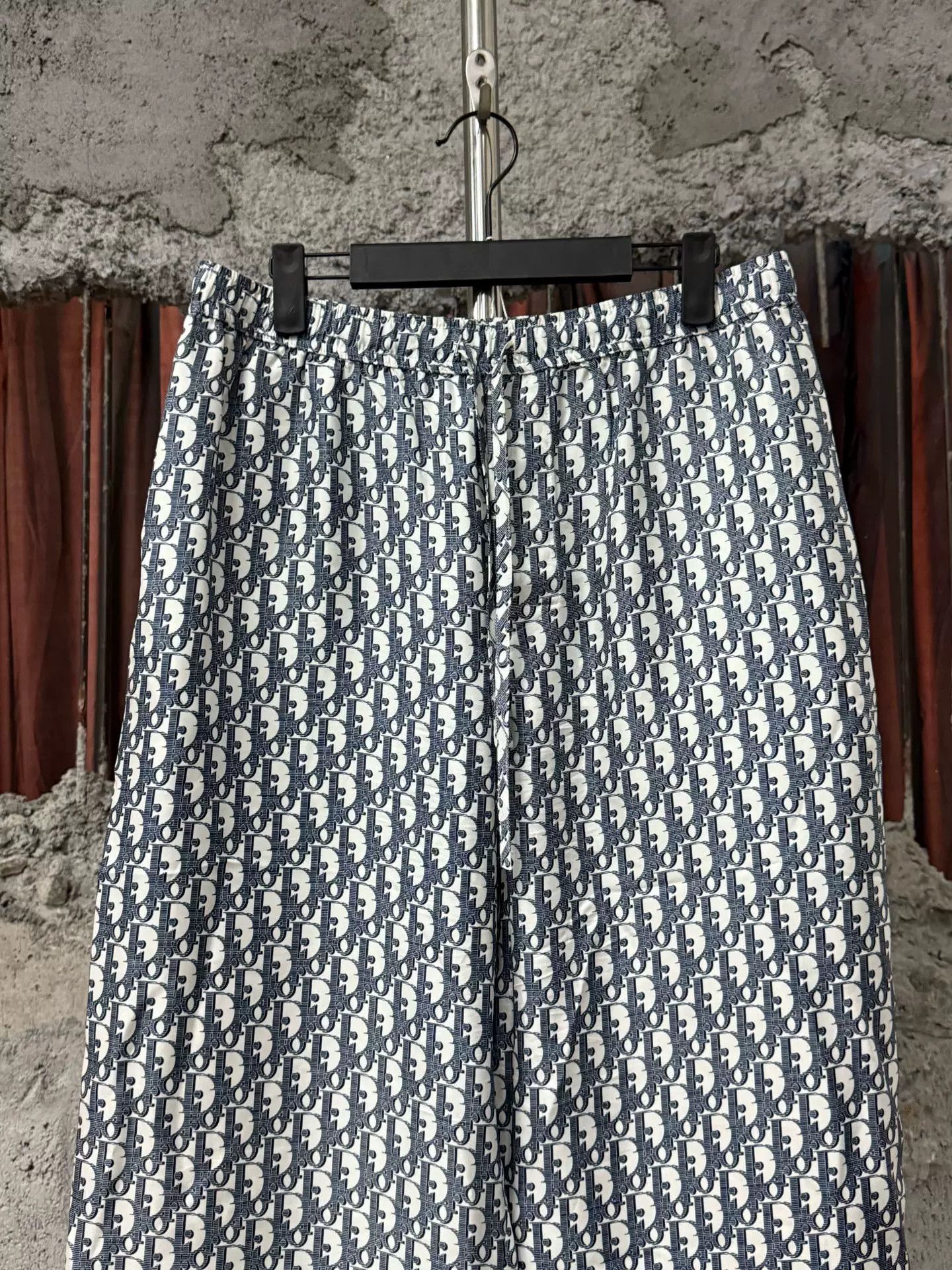 Dior Dior Oblique Silk Pants Size 48 Size US 32 / EU 48 - 4 Thumbnail