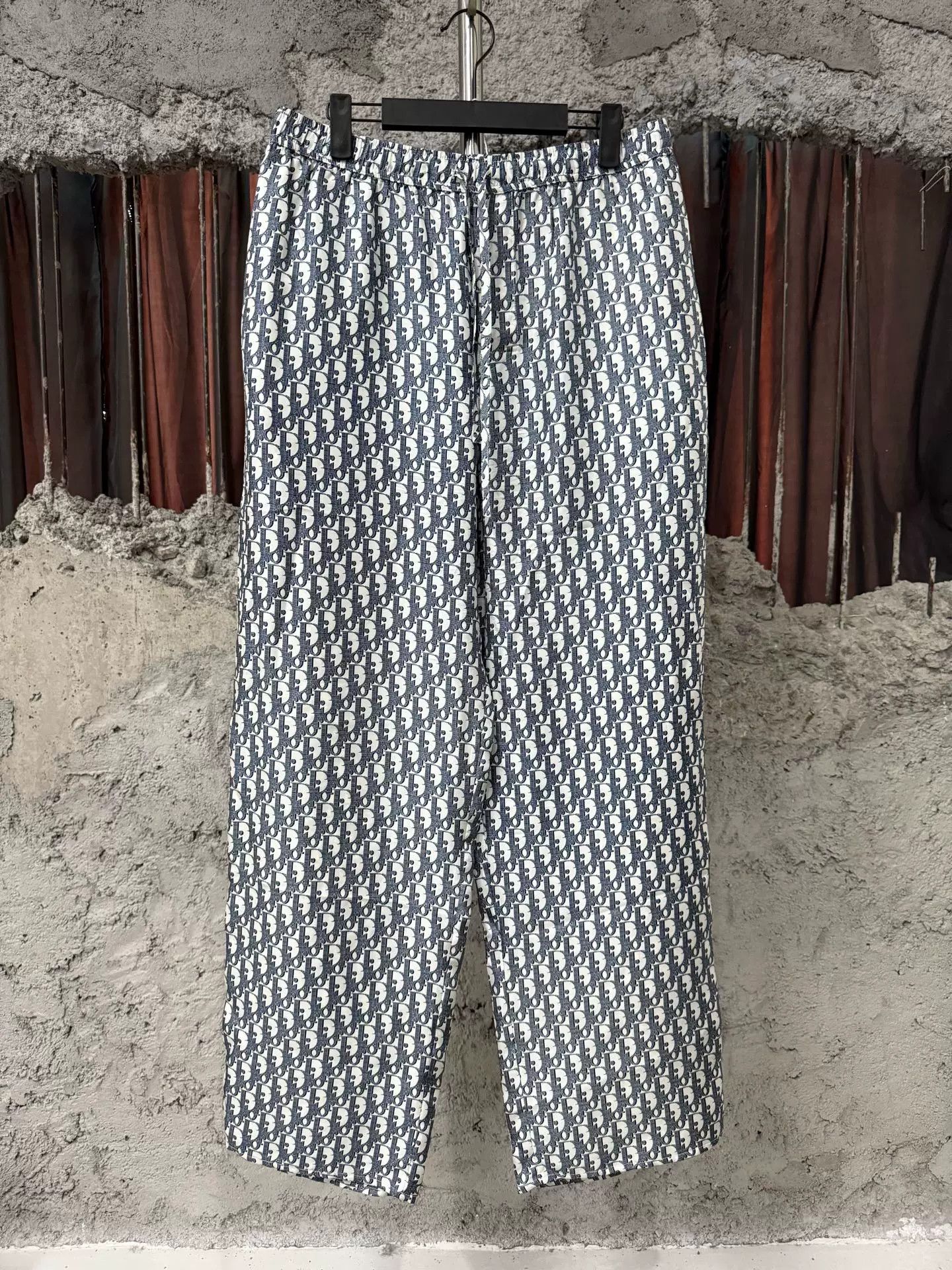 Dior Dior Oblique Silk Pants Size 48 Size US 32 / EU 48 - 2 Thumbnail