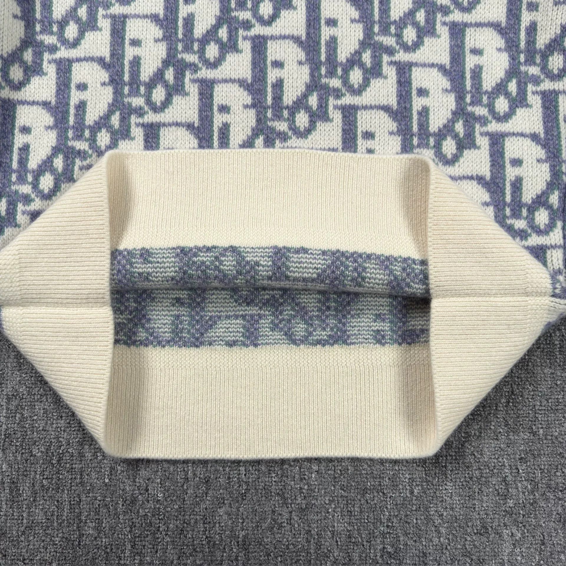 Dior Dior Oblique Monogram Wool Sweater M Size US M / EU 48-50 / 2 - 7 Thumbnail