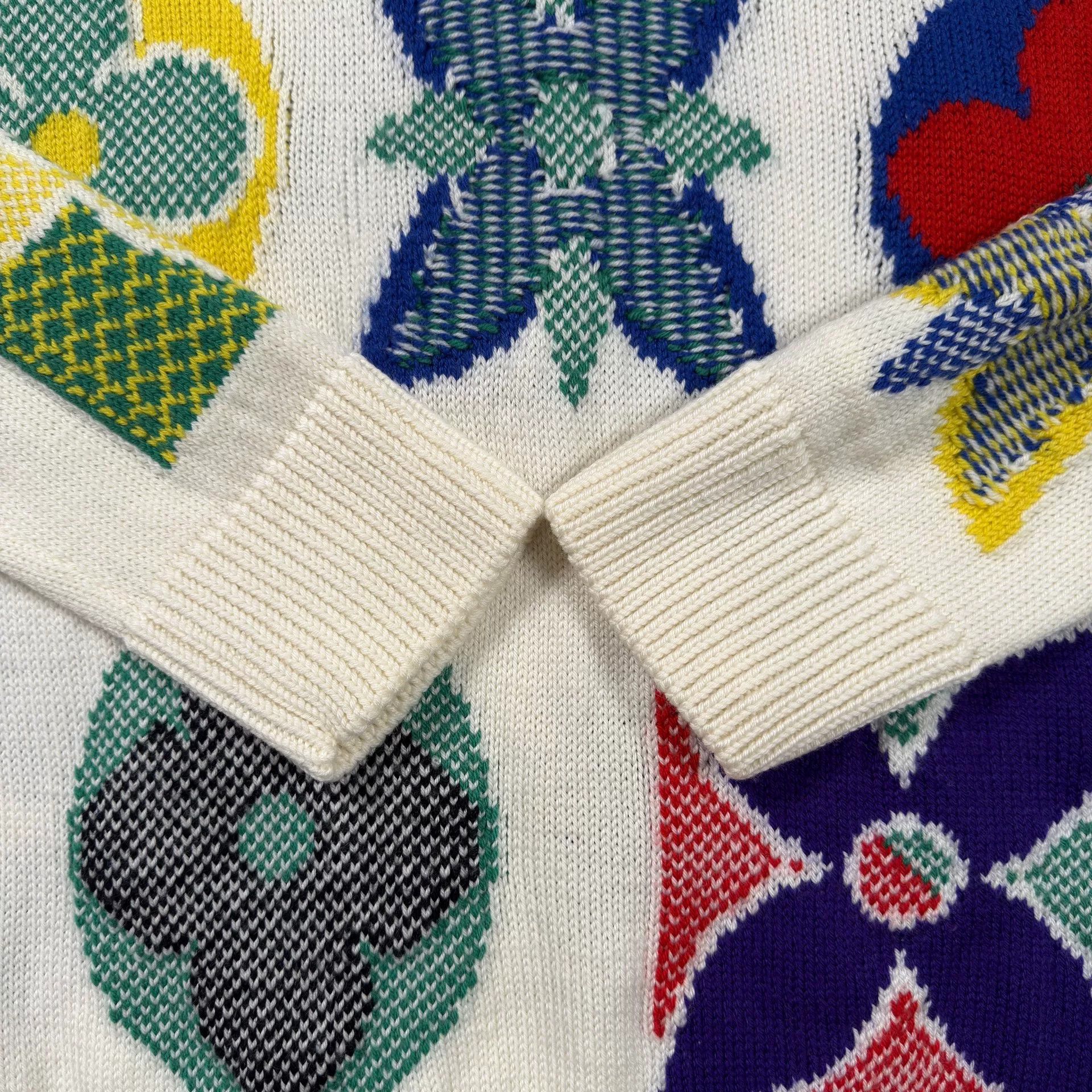 Louis Vuitton Louis Vuitton Multi Monogram Flower Sweater L Size US L / EU 52-54 / 3 - 6 Thumbnail