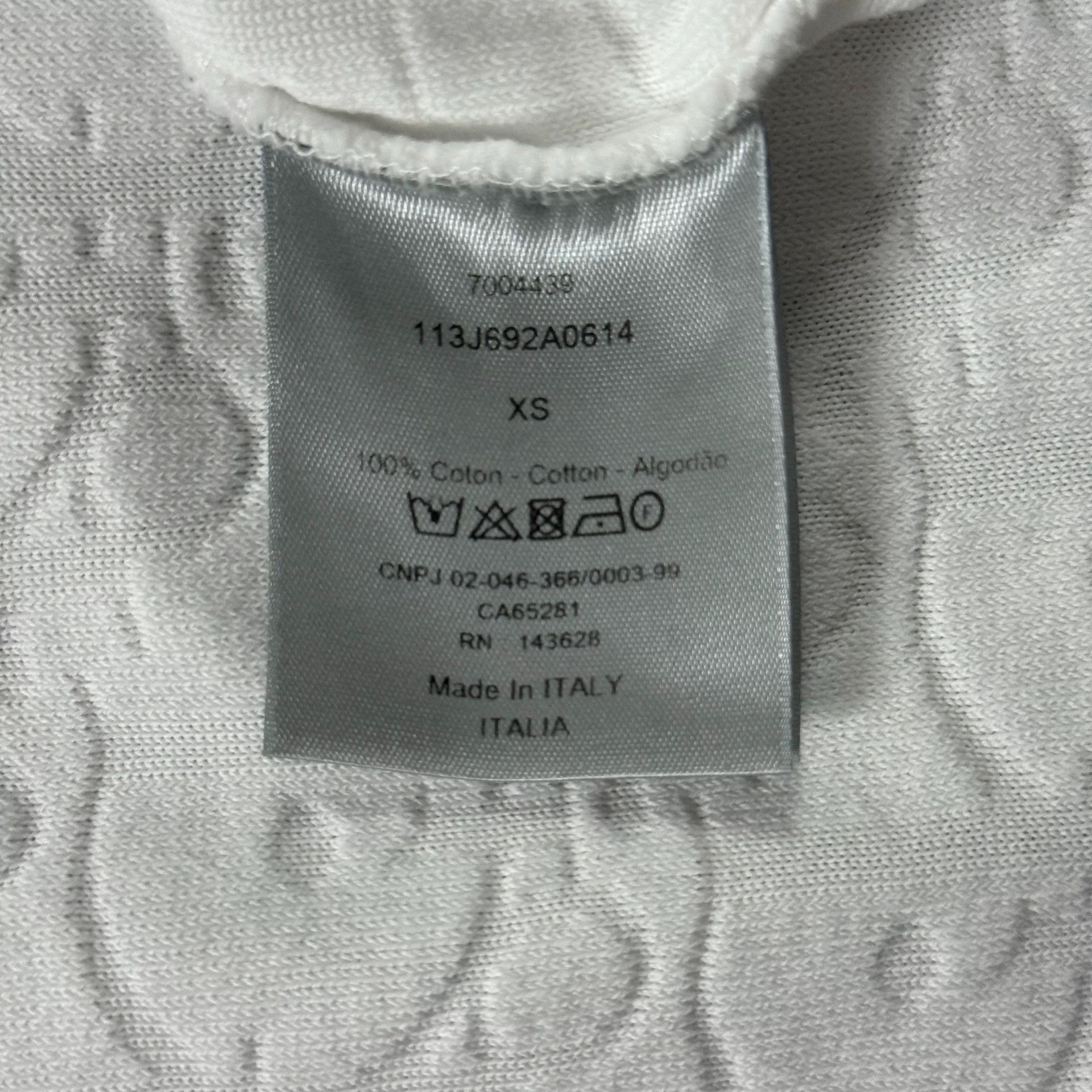 Dior Dior Oblique Terry T-Shirt Size XS Size US XS / EU 42 / 0 - 7 Thumbnail