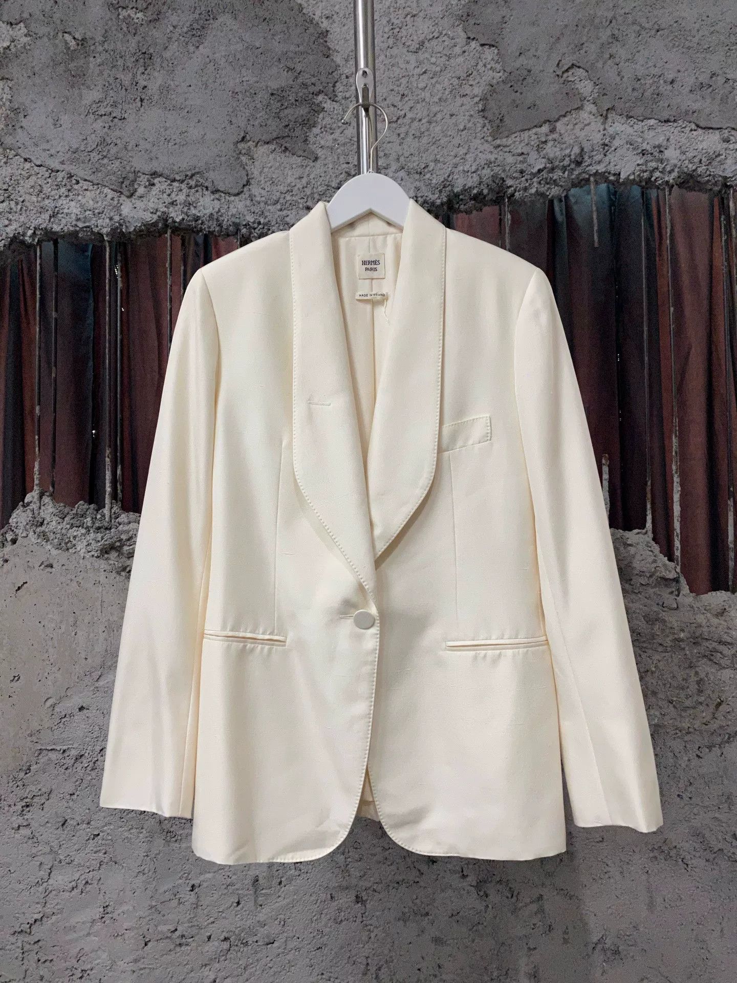 Hermes Hermes Silk Blazer Size 36 Size XS / US 0-2 / IT 36-38 - 2 Thumbnail