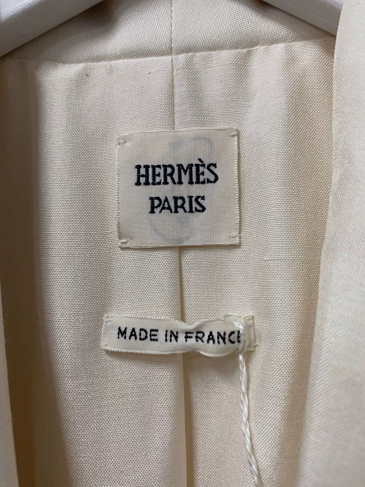 Hermes Hermes Silk Blazer Size 36 Size XS / US 0-2 / IT 36-38 - 6 Thumbnail