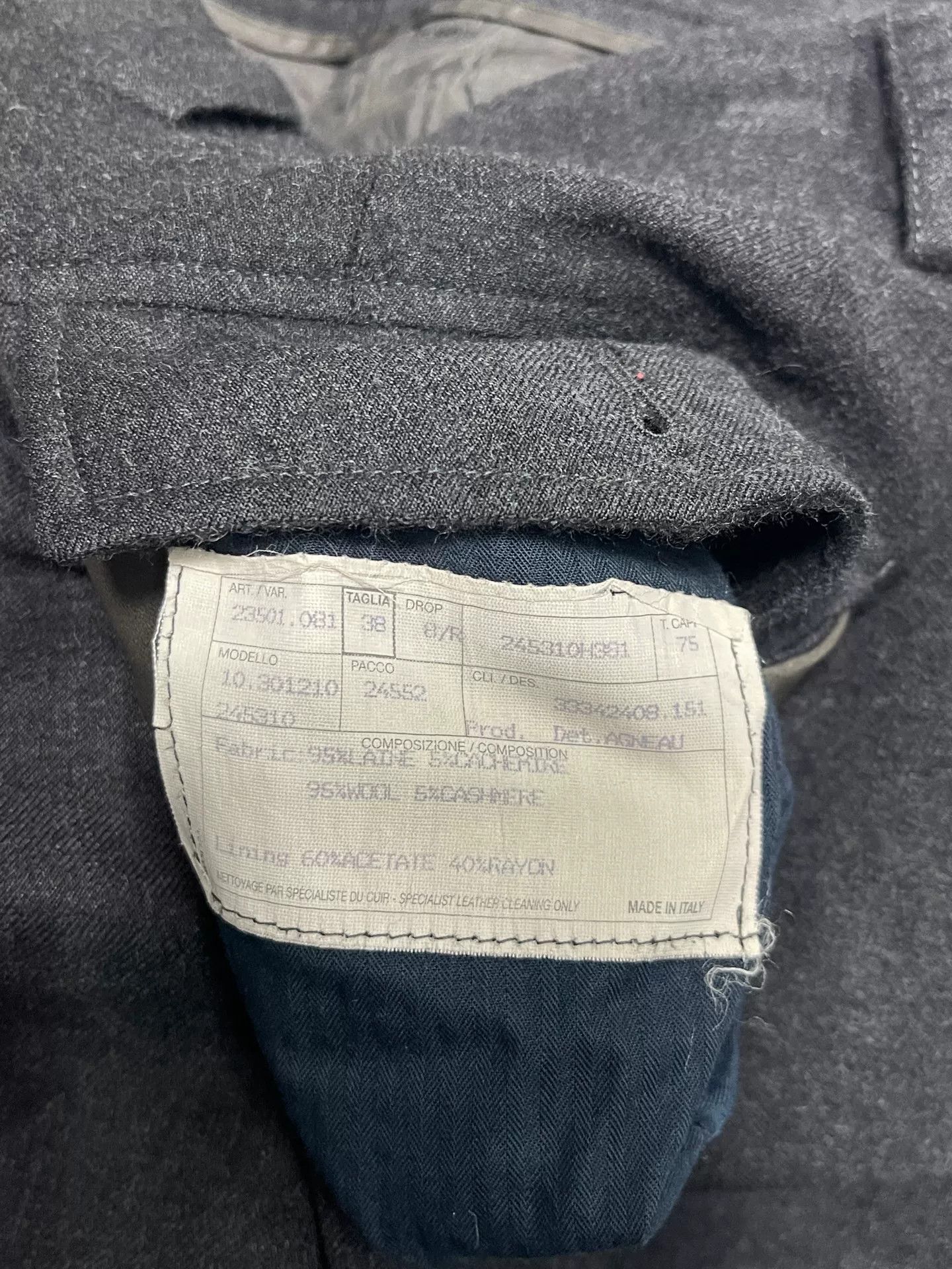 Hermes Hermès Wool Cashmere Pants Size 38 Size 26" / US 2 / IT 38 - 7 Thumbnail