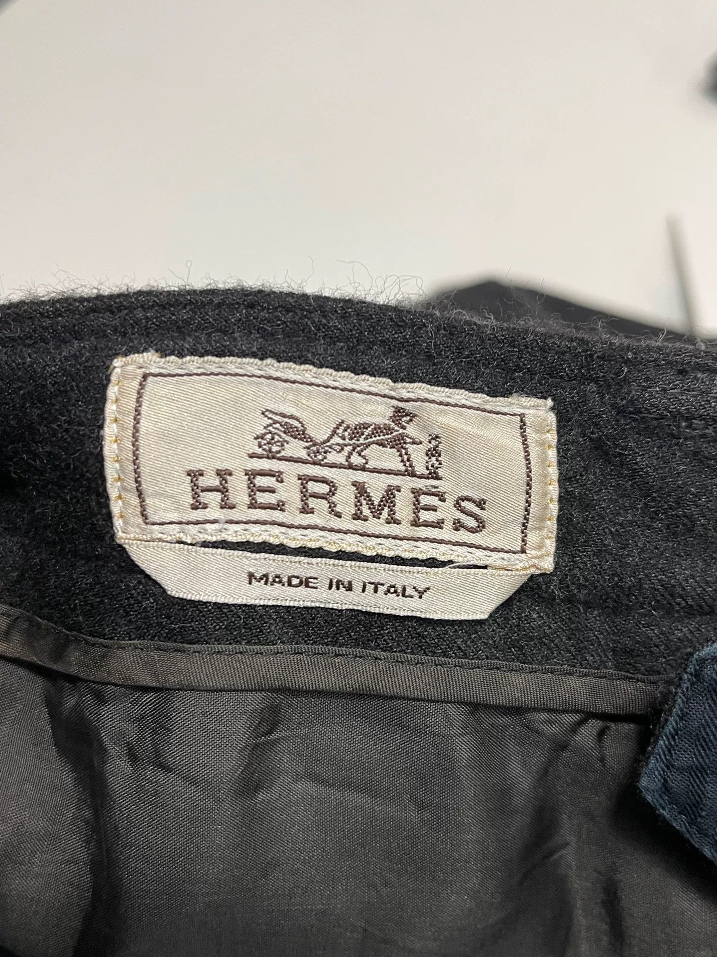 Hermes Hermès Wool Cashmere Pants Size 38 Size 26" / US 2 / IT 38 - 6 Thumbnail