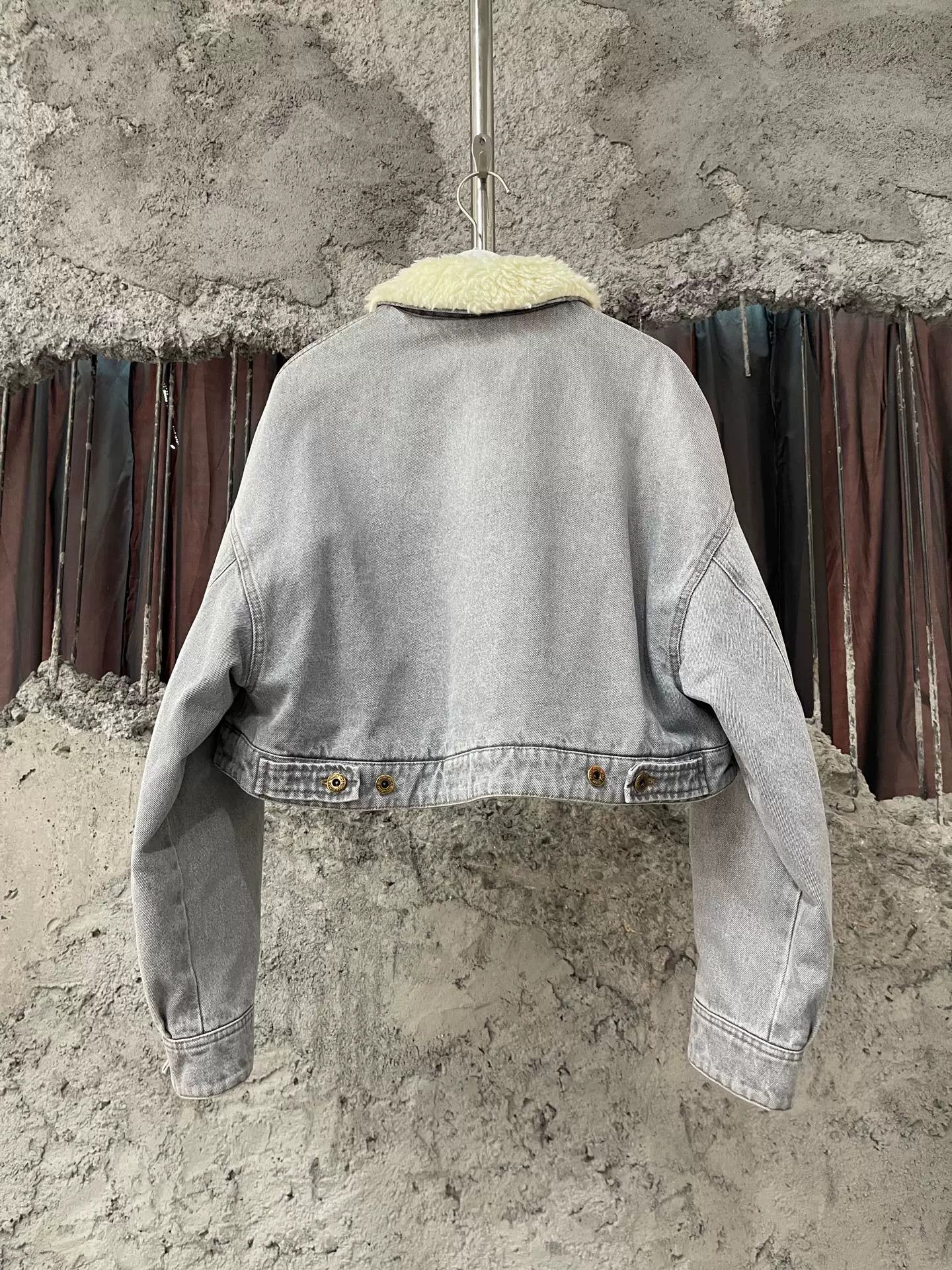 Miu Miu Miu Miu Shearling Lined Denim Jacket Size 38 Size XS / US 0-2 / IT 36-38 - 3 Thumbnail