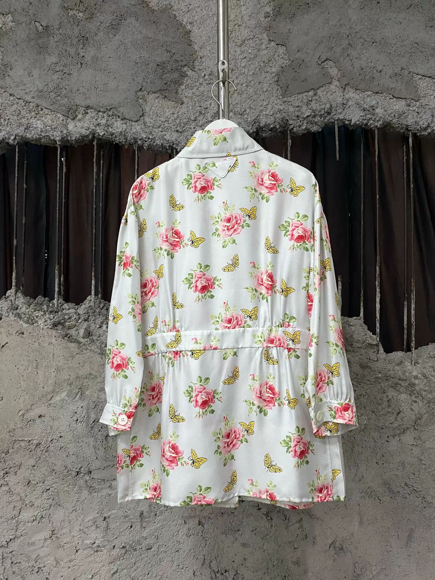 Prada Prada Floral Butterfly Jacket Size 38 Size XS / US 0-2 / IT 36-38 - 3 Thumbnail