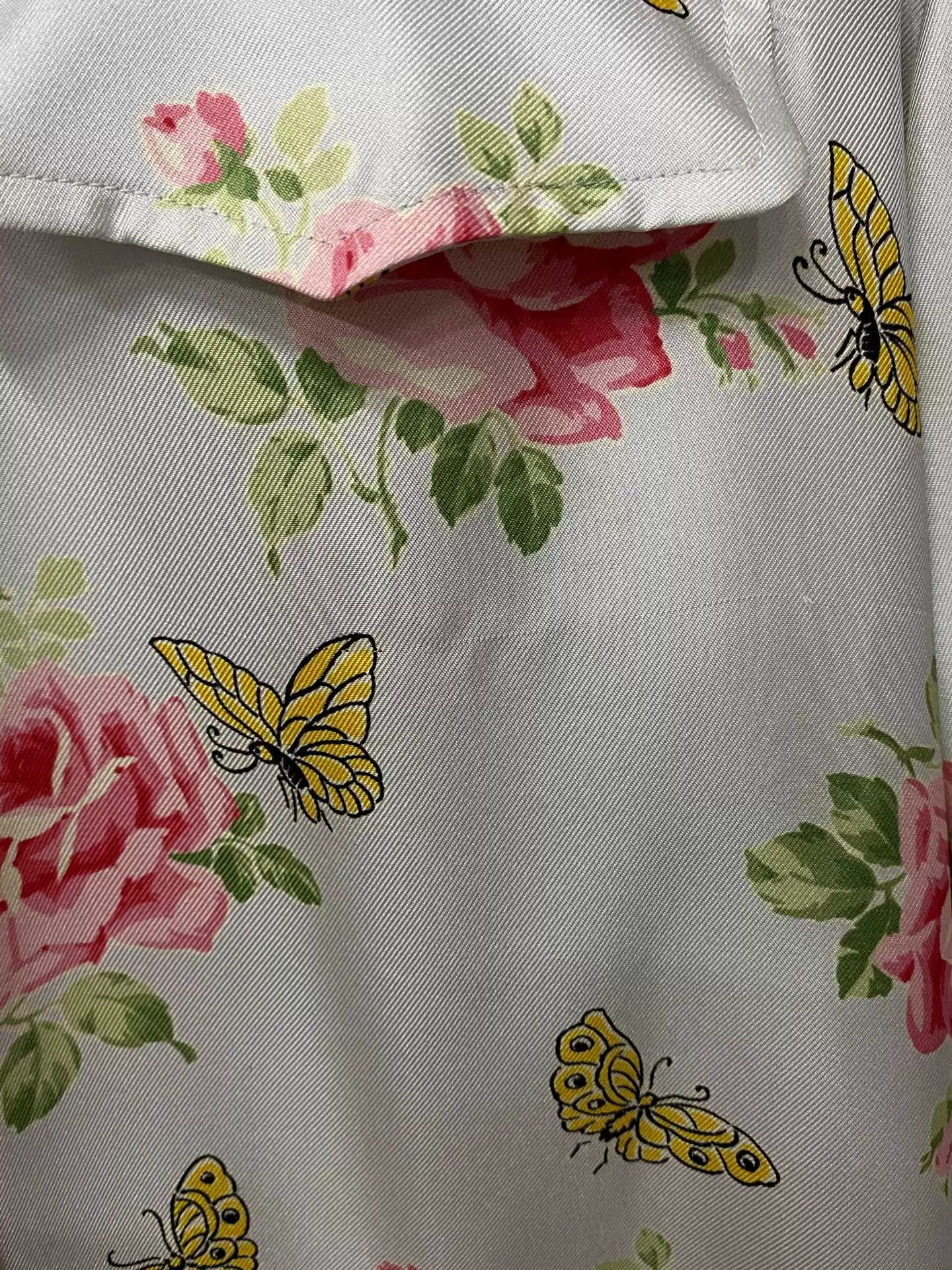 Prada Prada Floral Butterfly Jacket Size 38 Size XS / US 0-2 / IT 36-38 - 6 Thumbnail