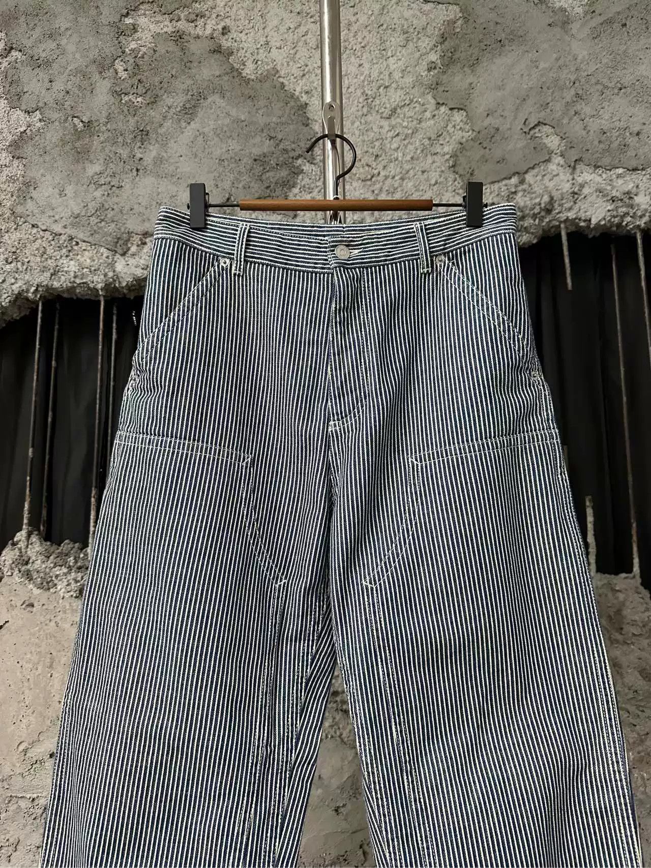 Dior Dior Pinstripe Casual Pants Size 30 Size US 30 / EU 46 - 4 Thumbnail