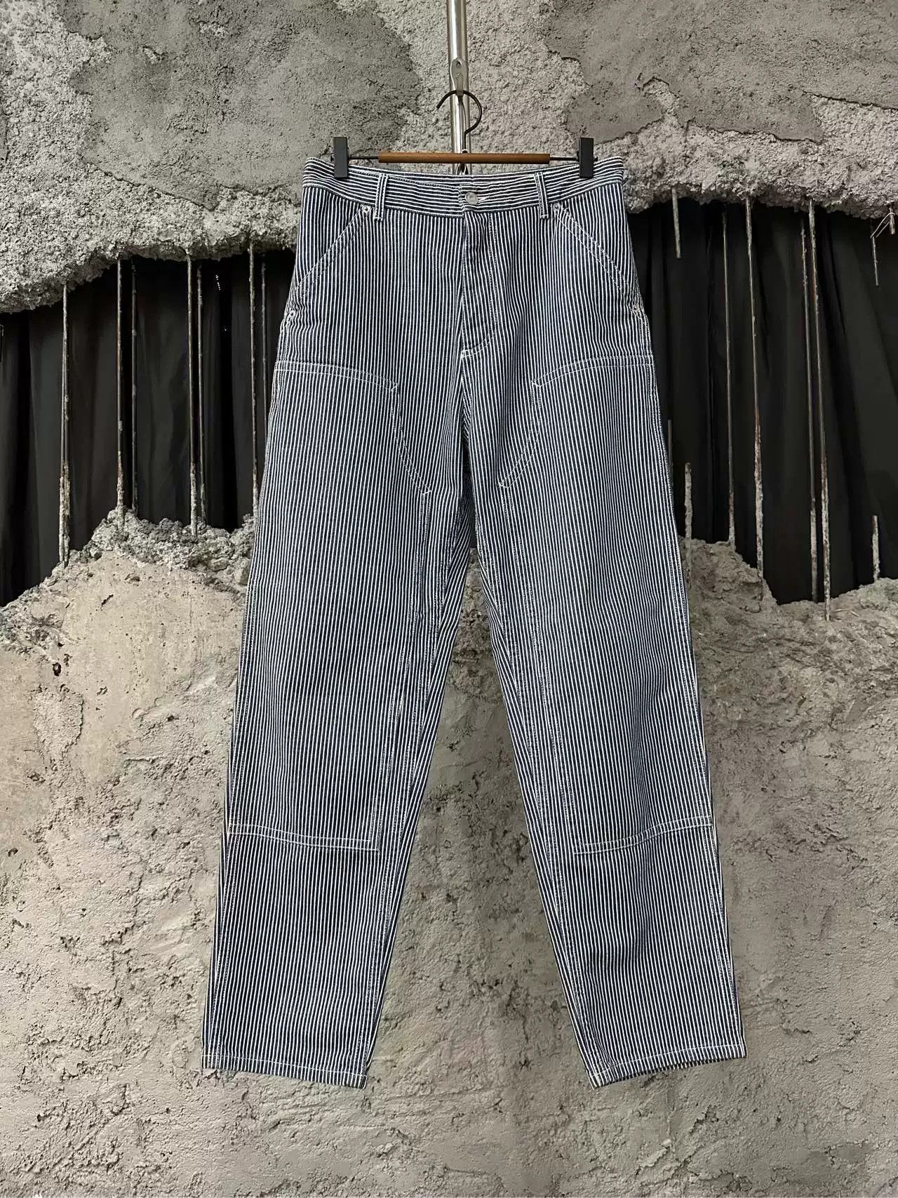 Dior Dior Pinstripe Casual Pants Size 30 Size US 30 / EU 46 - 2 Thumbnail