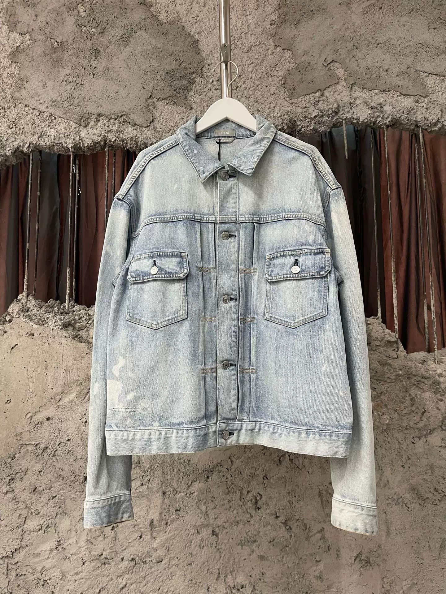 Dior Dior x Kenny Scharf Embroidered Denim Jacket Size L Size US L / EU 52-54 / 3 - 2 Thumbnail