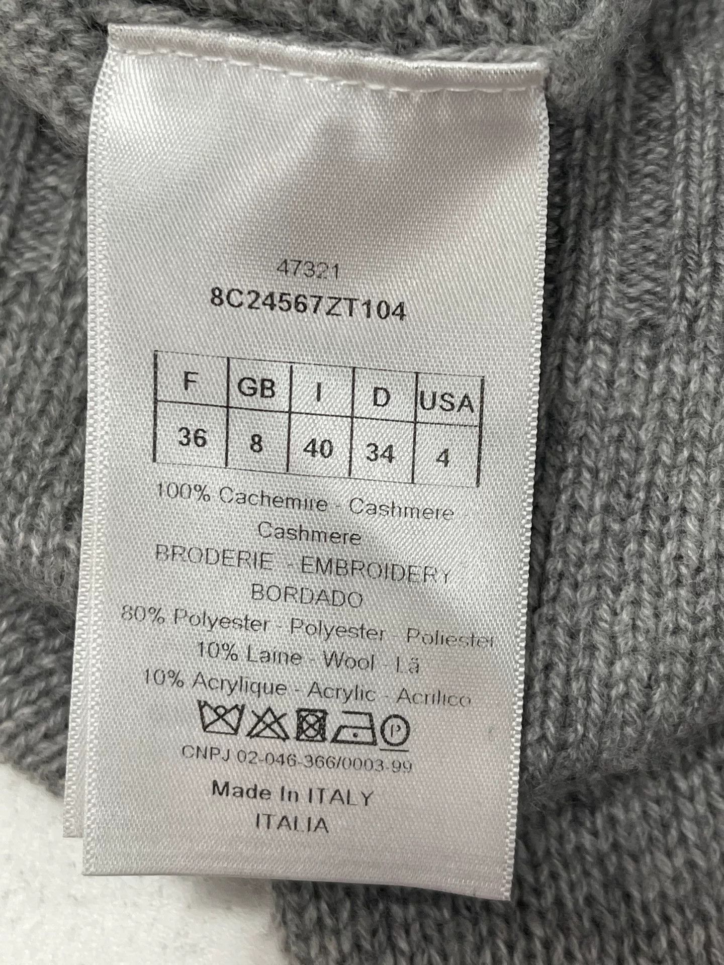 Dior Dior Motherpeace Wheel of Fortune Sweater Size 36 Size XS / US 0-2 / IT 36-38 - 9 Thumbnail