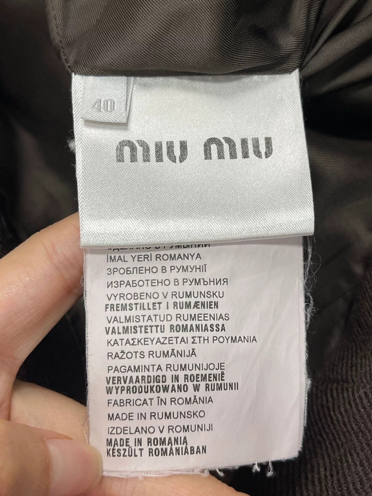 Miu Miu Miu Miu Double Breasted Jacket Size IT 40 Size S / US 4 / IT 40 - 8 Thumbnail