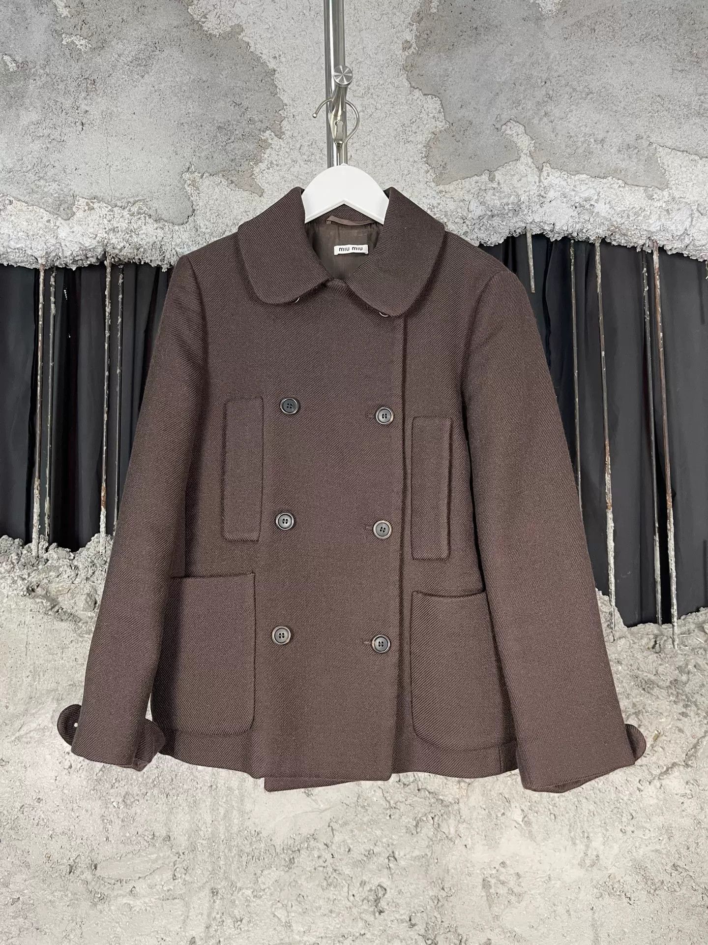 Miu Miu Miu Miu Double Breasted Jacket Size IT 40 Size S / US 4 / IT 40 - 2 Thumbnail