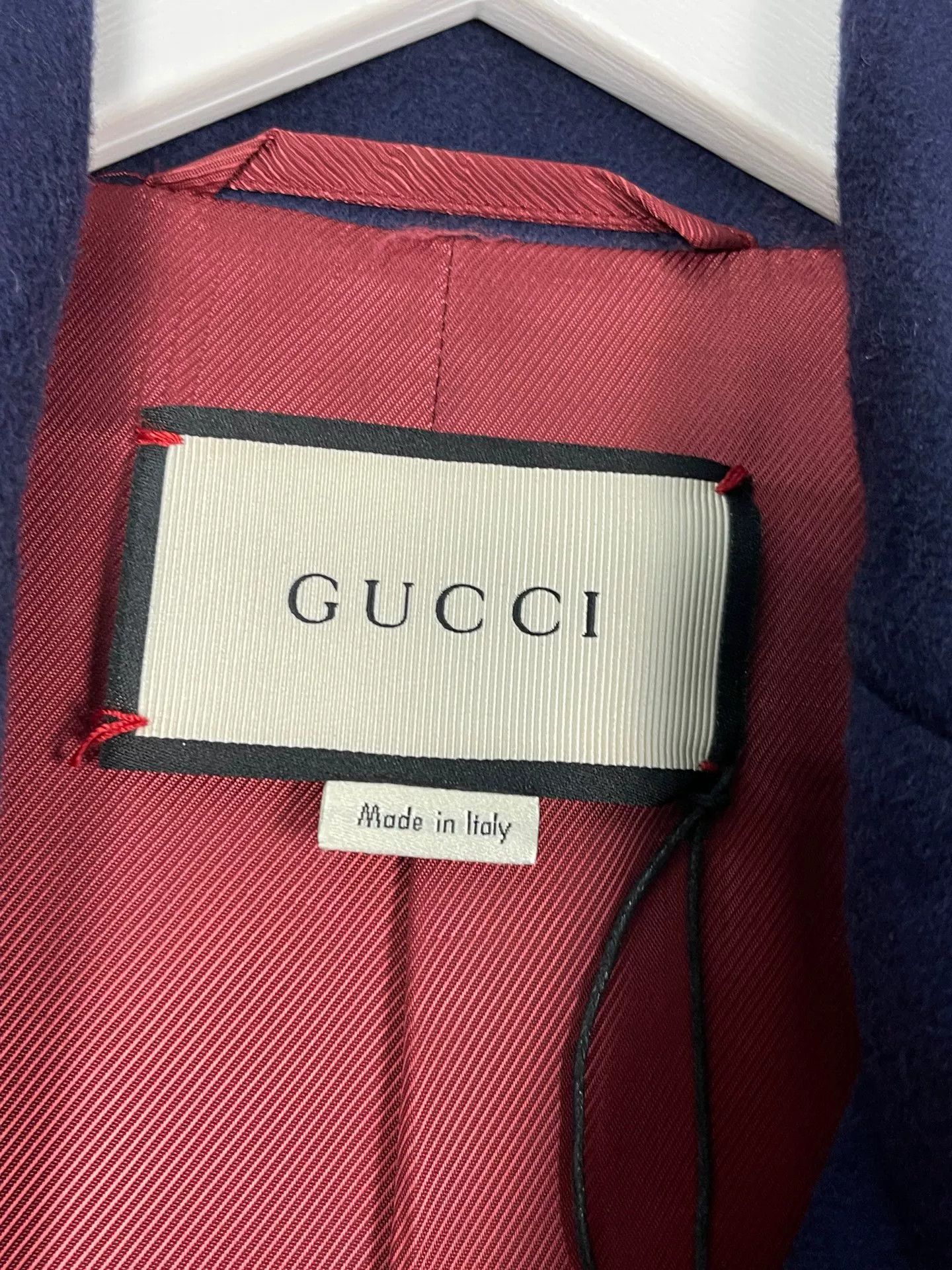 Gucci Gucci Butterfly Embroidered Wool Jacket Size 40 Size S / US 4 / IT 40 - 8 Thumbnail