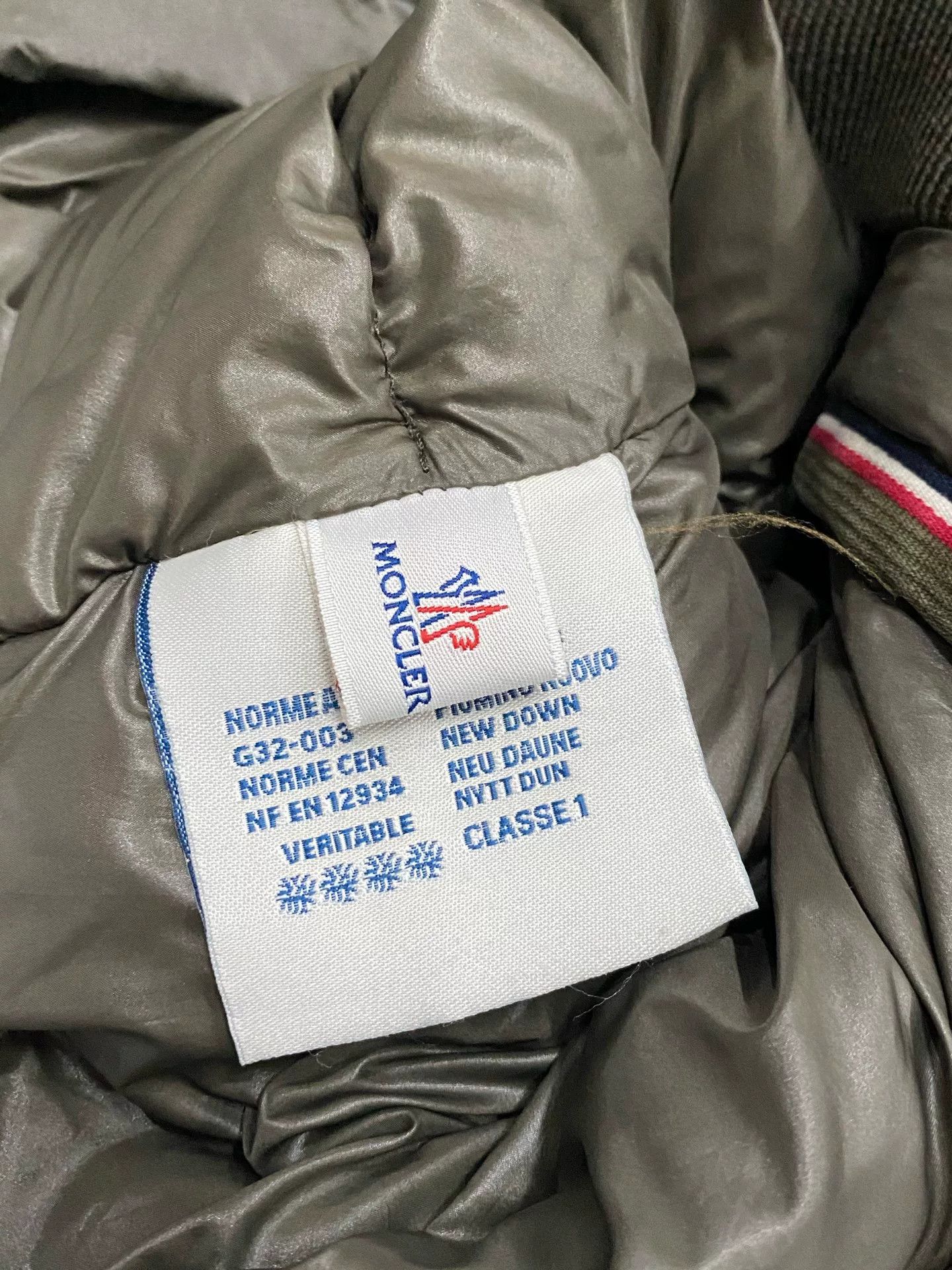 Moncler Moncler Olive Green Down Jacket Size 4 Size US XL / EU 56 / 4 - 9 Thumbnail