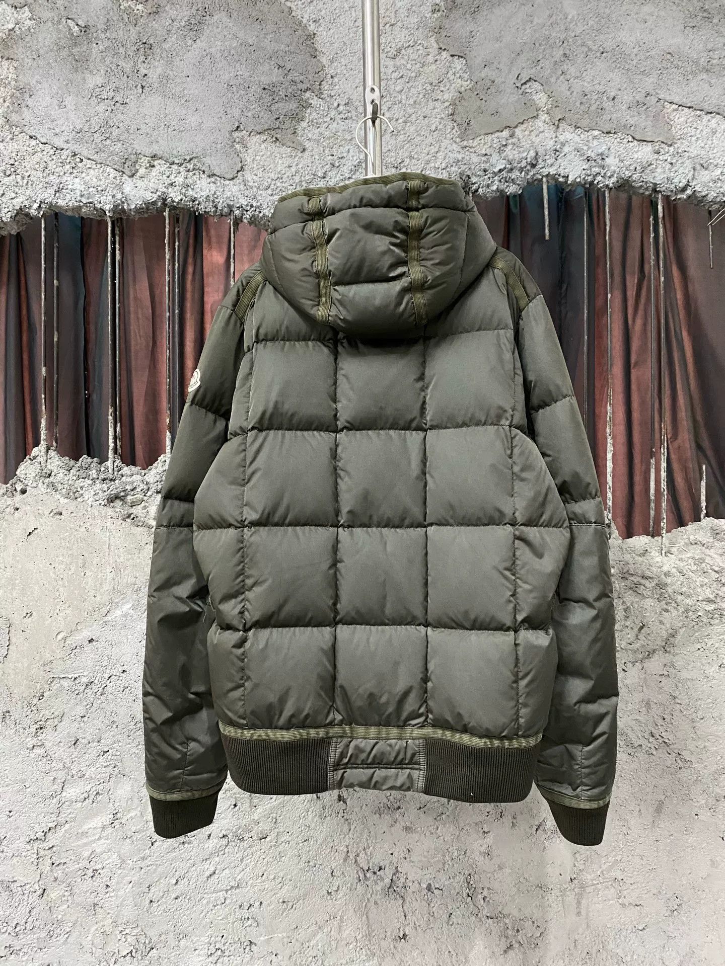 Moncler Moncler Olive Green Down Jacket Size 4 Size US XL / EU 56 / 4 - 3 Thumbnail