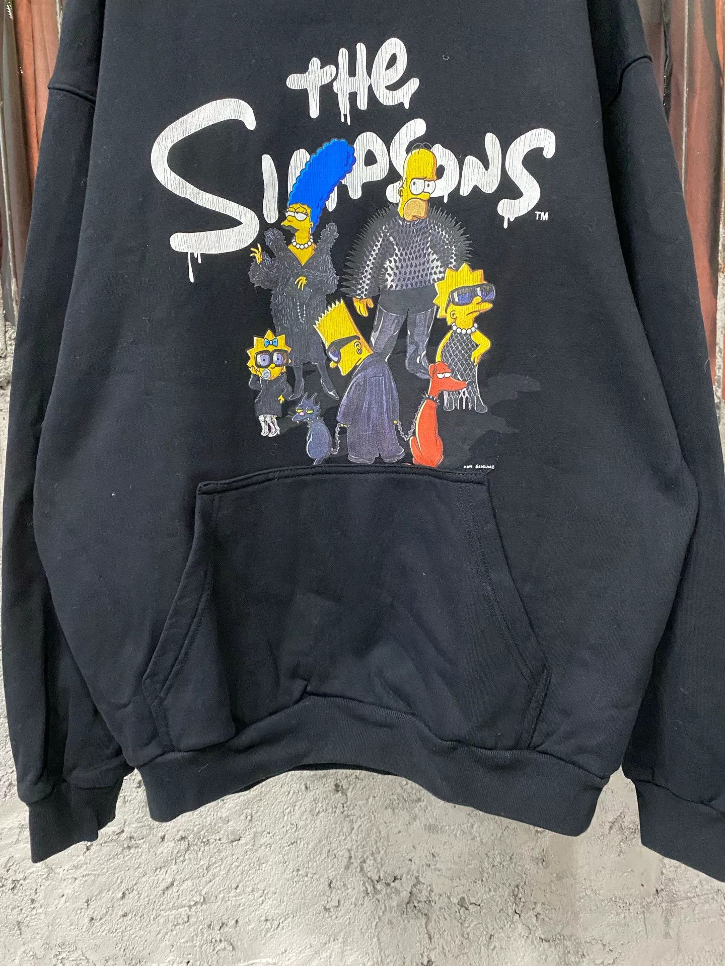 Balenciaga Balenciaga x The Simpsons Hoodie Size S Size US S / EU 44-46 / 1 - 5 Thumbnail