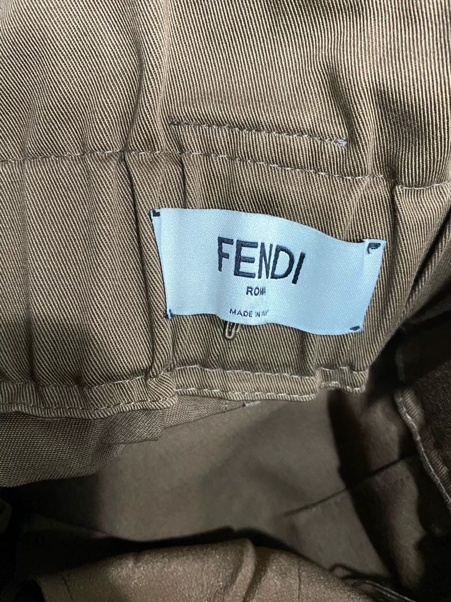 Fendi Fendi Cotton Pants Size 38 Size 26" / US 2 / IT 38 - 6 Thumbnail