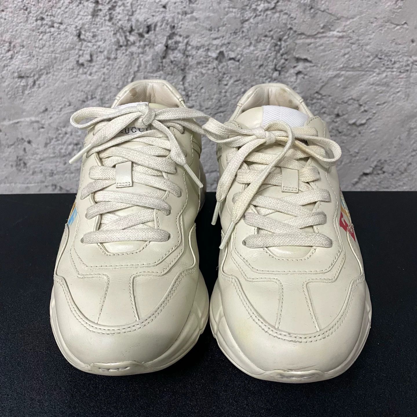 Gucci Gucci Exquisite Logo Chunky Sneakers Size 35 Size US 5 / IT 35 - 7 Thumbnail
