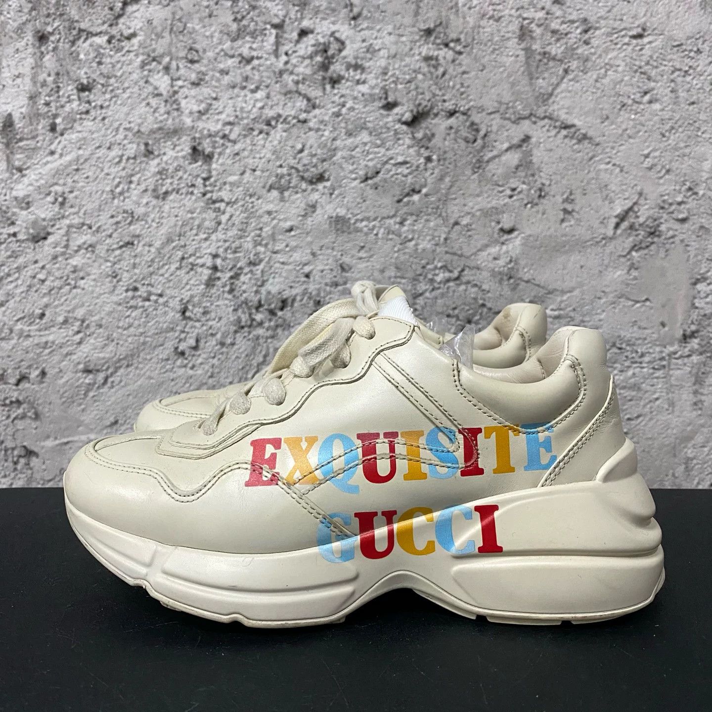 Gucci Gucci Exquisite Logo Chunky Sneakers Size 35 Size US 5 / IT 35 - 3 Thumbnail