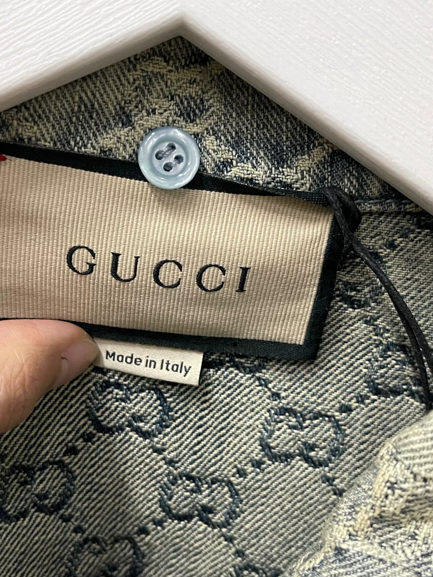 Gucci Gucci GG Monogram Denim Jacket Size 36 Size XS / US 0-2 / IT 36-38 - 6 Thumbnail
