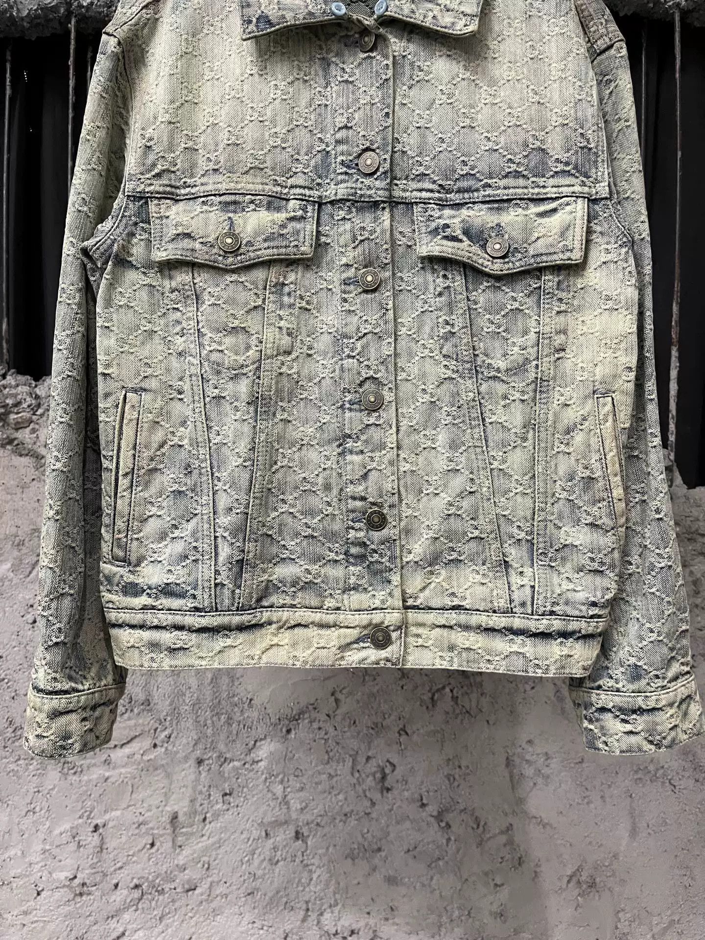 Gucci Gucci GG Monogram Denim Jacket Size 36 Size XS / US 0-2 / IT 36-38 - 5 Thumbnail
