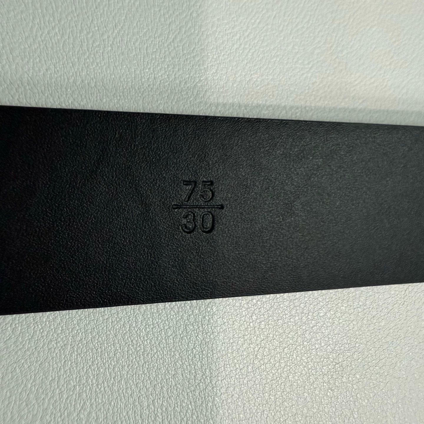 Chanel Chanel CC Logo Leather Belt Size 75 Size ONE SIZE - 6 Thumbnail