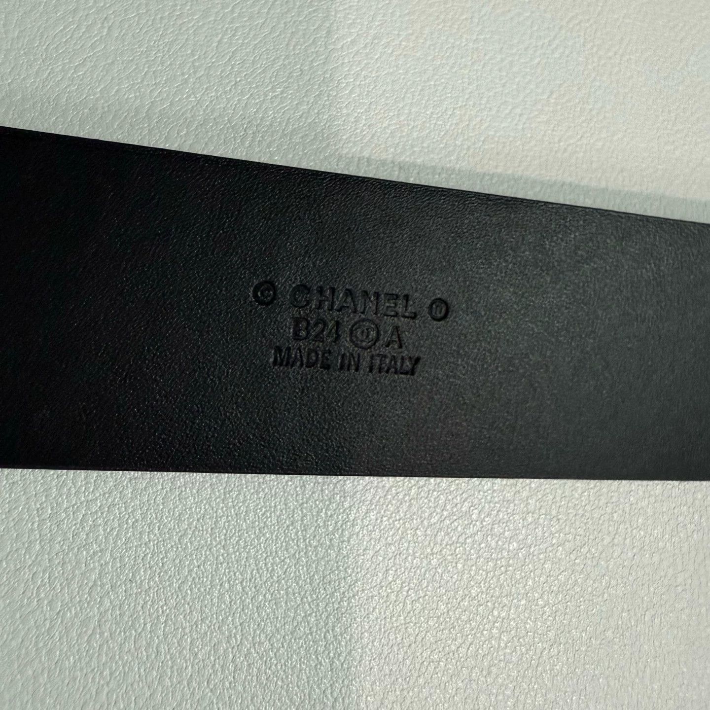 Chanel Chanel CC Logo Leather Belt Size 75 Size ONE SIZE - 5 Thumbnail
