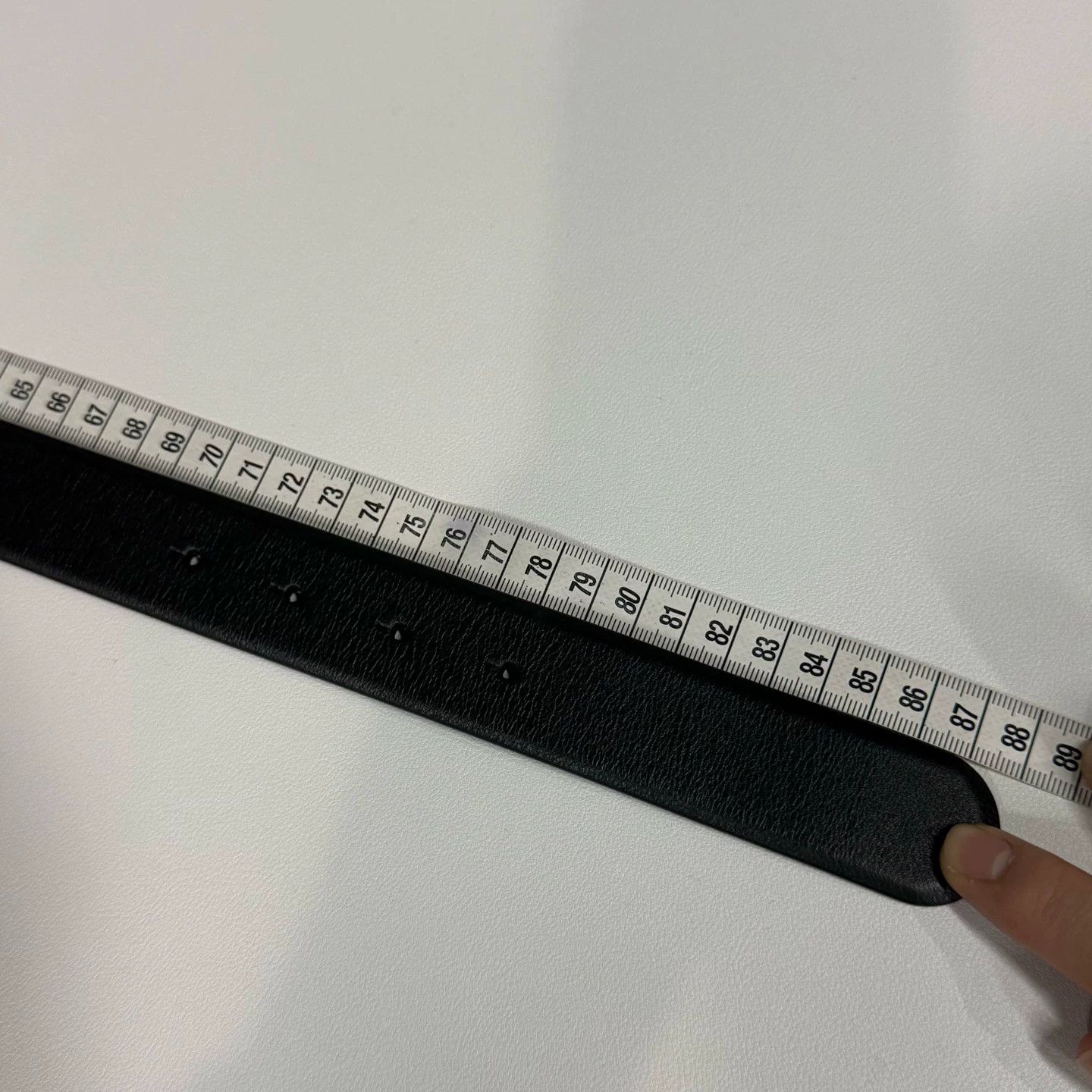 Chanel Chanel CC Logo Leather Belt Size 75 Size ONE SIZE - 7 Thumbnail