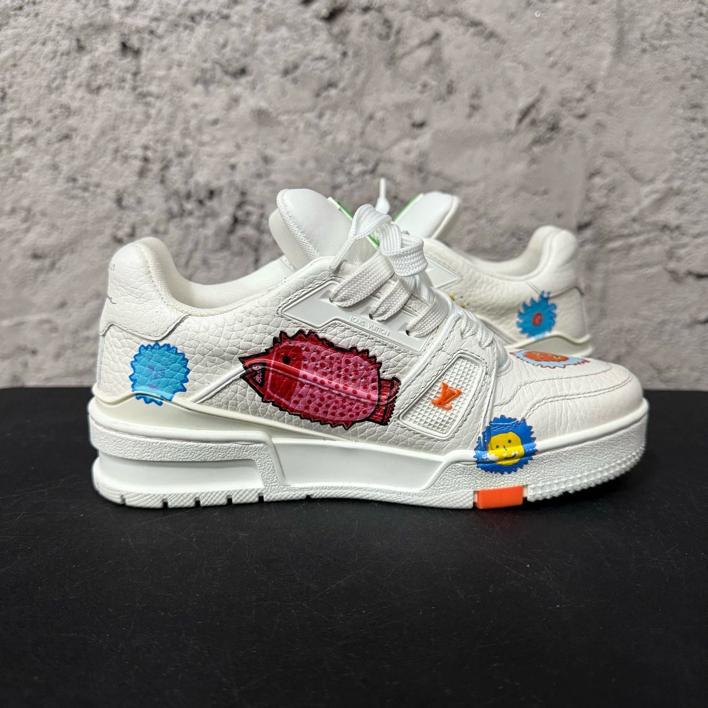 Louis Vuitton Louis Vuitton x Yayoi Kusama Faces Trainer Size 1.5 Size US 4 / IT 34 - 5 Thumbnail