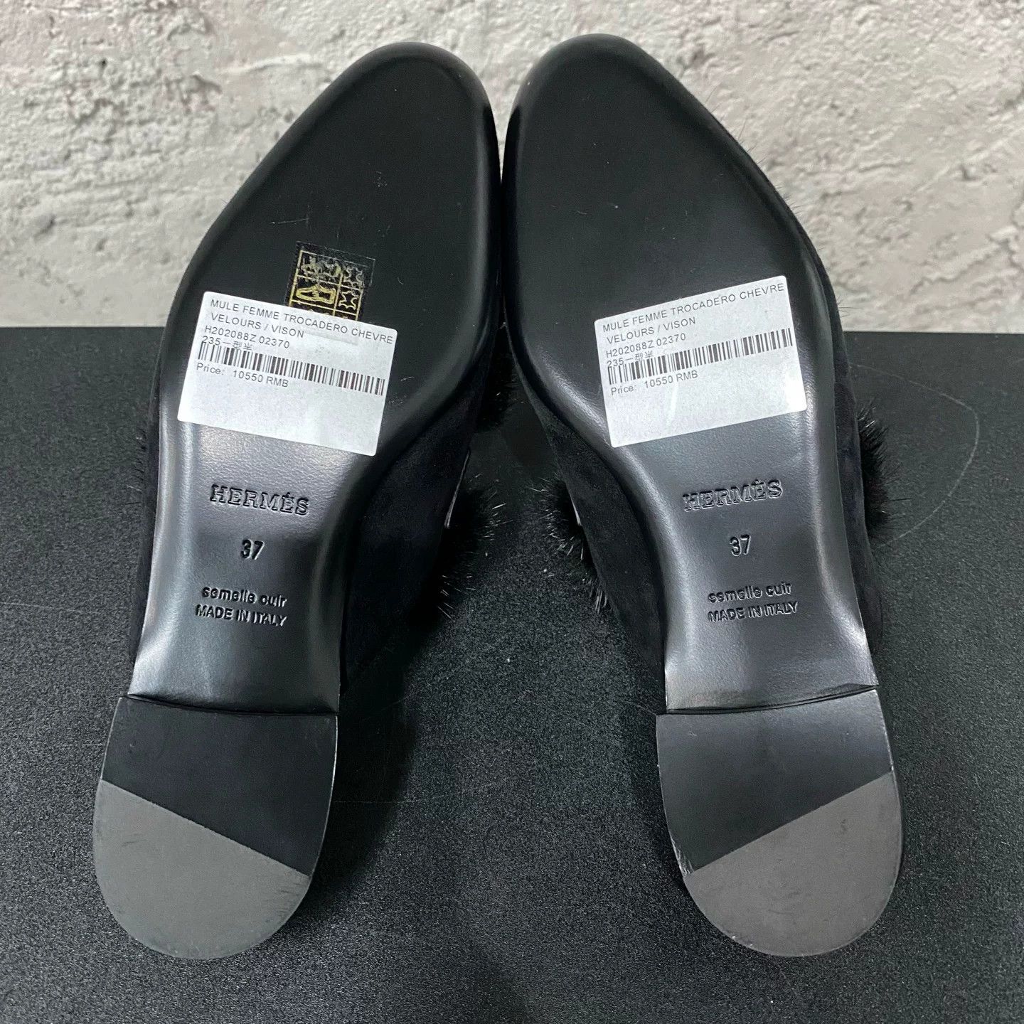 Hermes Hermès Fur Trim Mule Size 37 Size US 7 / IT 37 - 8 Thumbnail