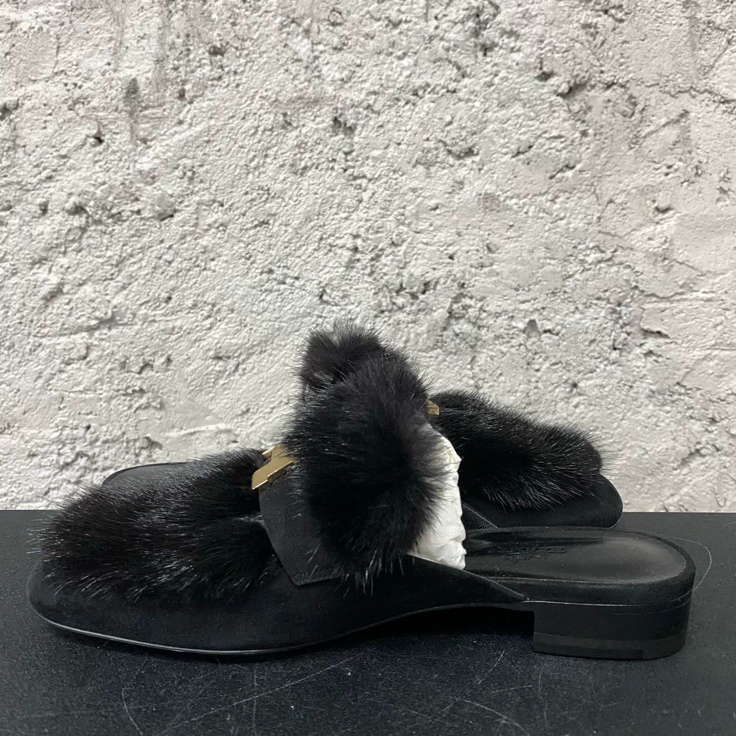 Hermes Hermès Fur Trim Mule Size 37 Size US 7 / IT 37 - 6 Thumbnail