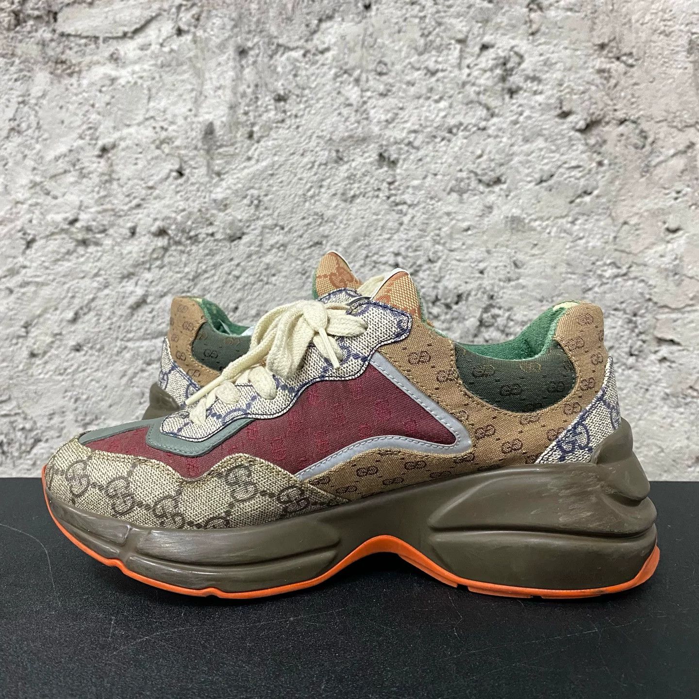 Gucci Gucci GG Logo Chunky Sneakers Size 37 Size US 7 / IT 37 - 6 Thumbnail