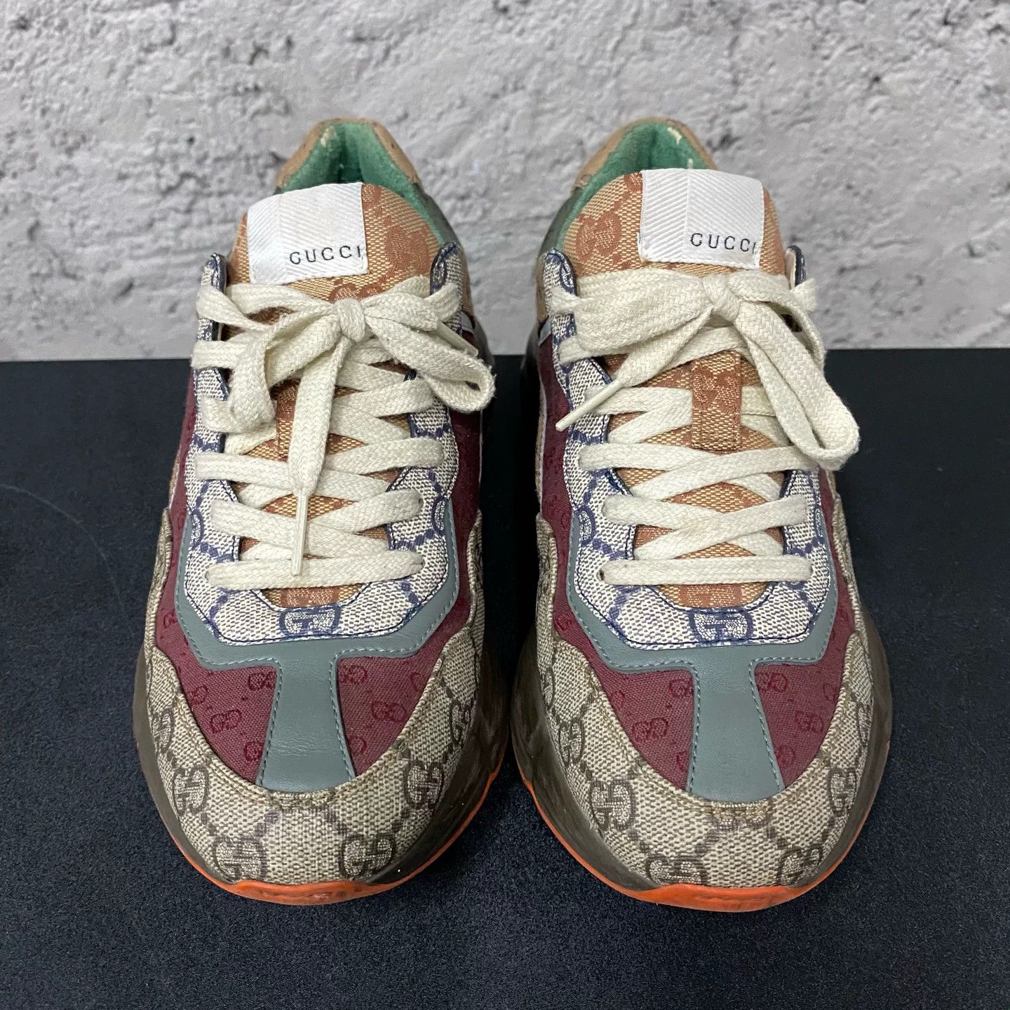 Gucci Gucci GG Logo Chunky Sneakers Size 37 Size US 7 / IT 37 - 7 Thumbnail