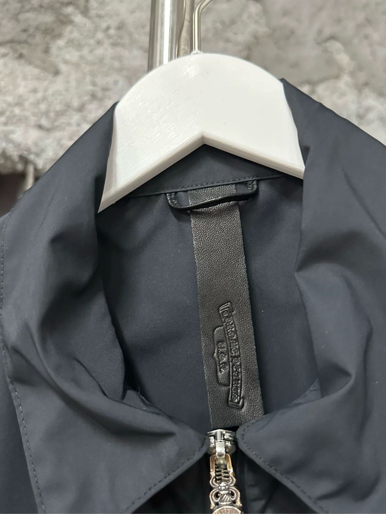Chrome Hearts Chrome Hearts Leather Panel Zip Shirt Jacket Size M Size US M / EU 48-50 / 2 - 7 Thumbnail