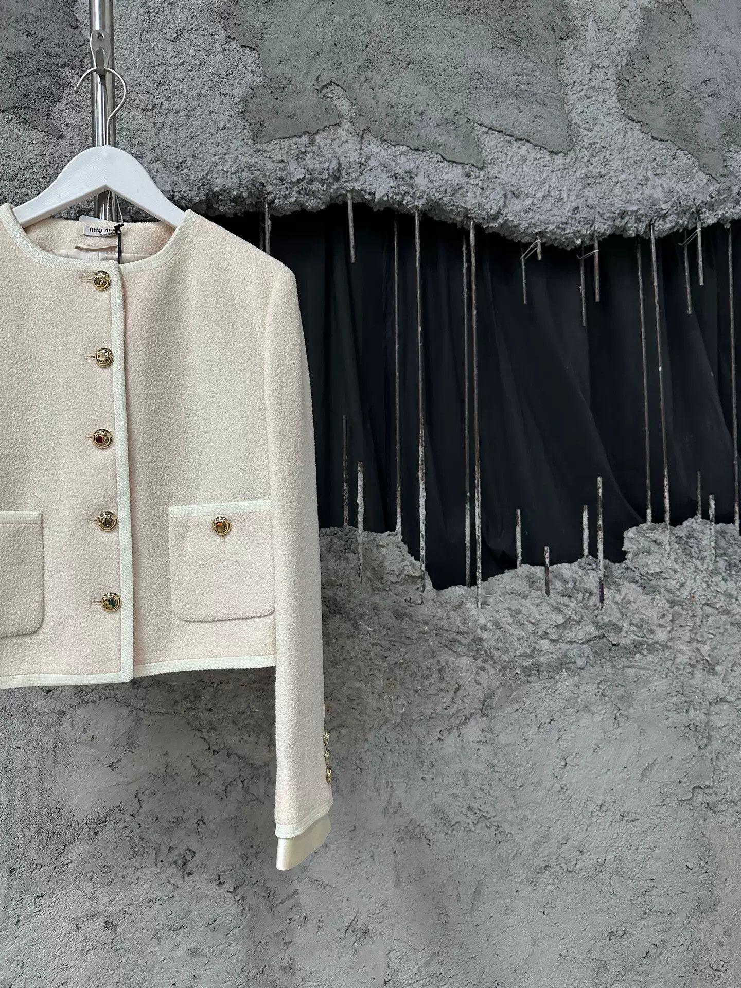 Miu Miu Miu Miu Bouclé Jacket IT 40 Size S / US 4 / IT 40 - 5 Thumbnail