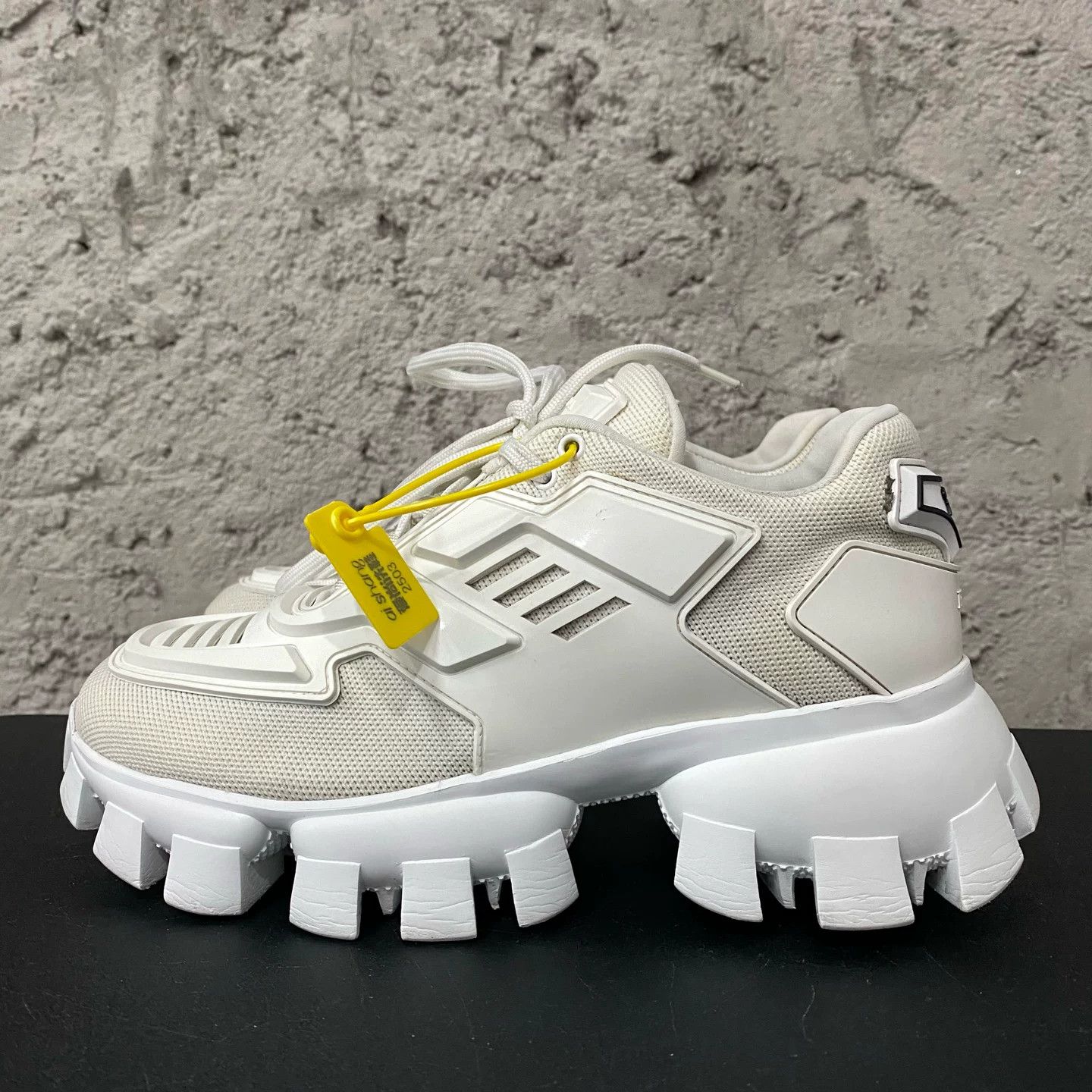 Prada Prada White Cloudbust Thunder Sneakers Size 37 Size US 7 / IT 37 - 3 Thumbnail
