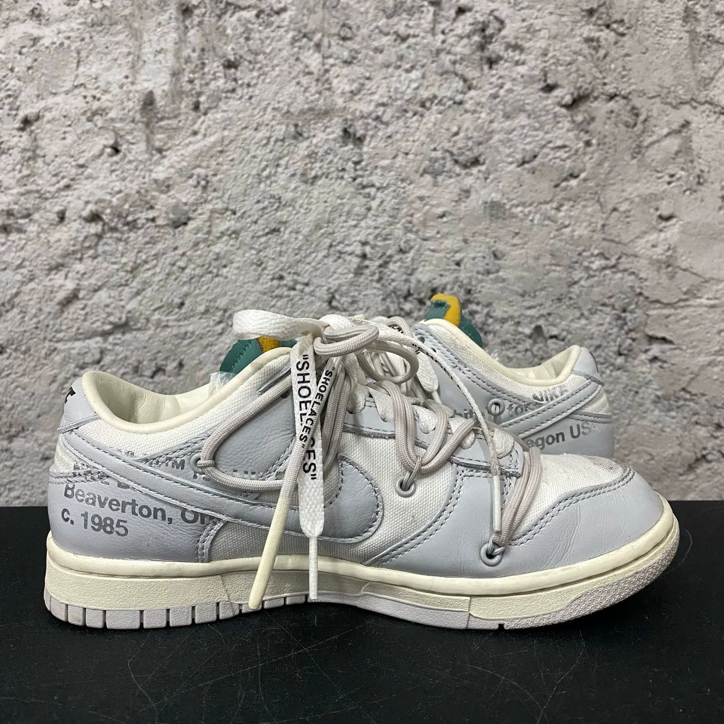 Nike Nike x Off-White Dunk Low Lot 22 Sneakers US 5 Size US 5 / EU 37 - 5 Thumbnail