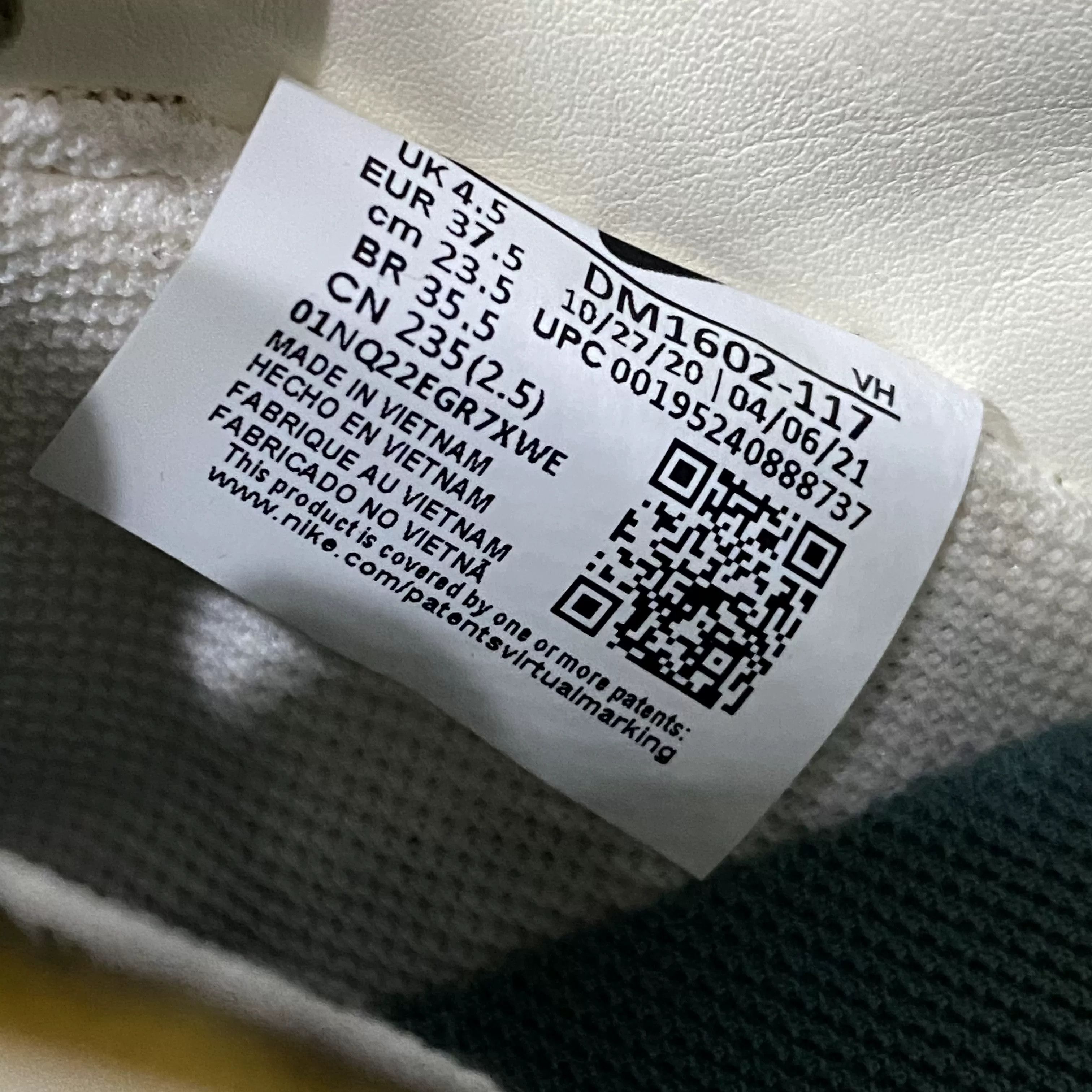 Nike Nike x Off-White Dunk Low Lot 22 Sneakers US 5 Size US 5 / EU 37 - 9 Thumbnail