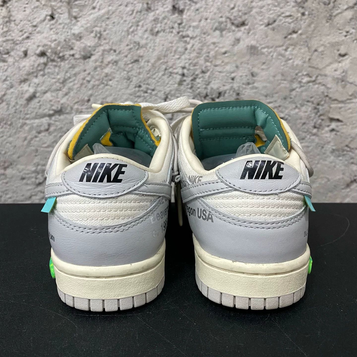 Nike Nike x Off-White Dunk Low Lot 22 Sneakers US 5 Size US 5 / EU 37 - 4 Thumbnail