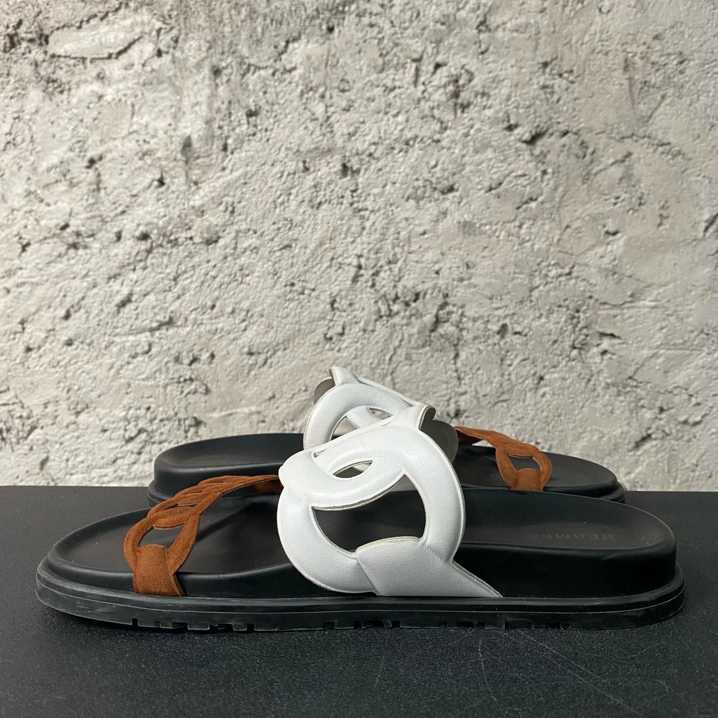 Hermes Hermes Multi-Color Slide Sandals Size 38 Size US 8 / IT 38 - 6 Thumbnail