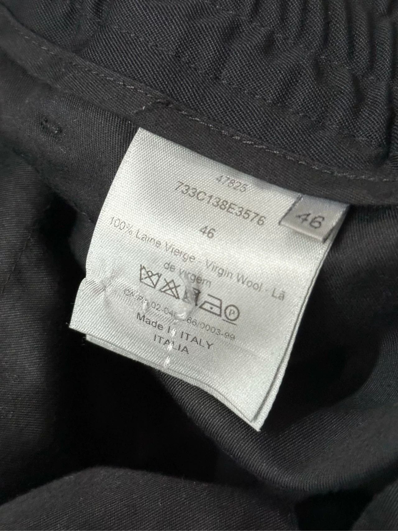 Dior Dior Virgin Wool Drawstring Joggers Size 30 Size US 30 / EU 46 - 7 Thumbnail