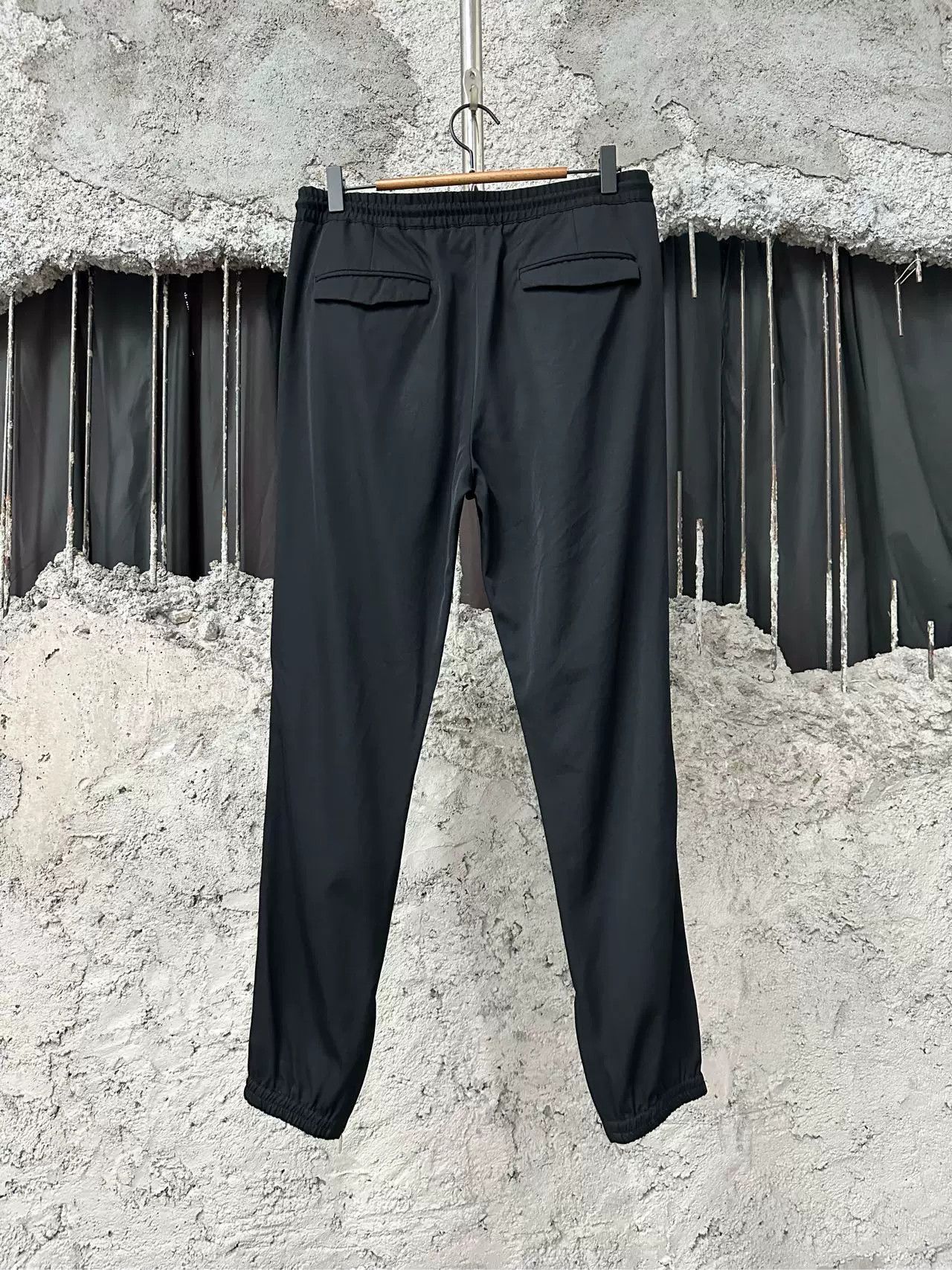 Dior Dior Virgin Wool Drawstring Joggers Size 30 Size US 30 / EU 46 - 3 Thumbnail