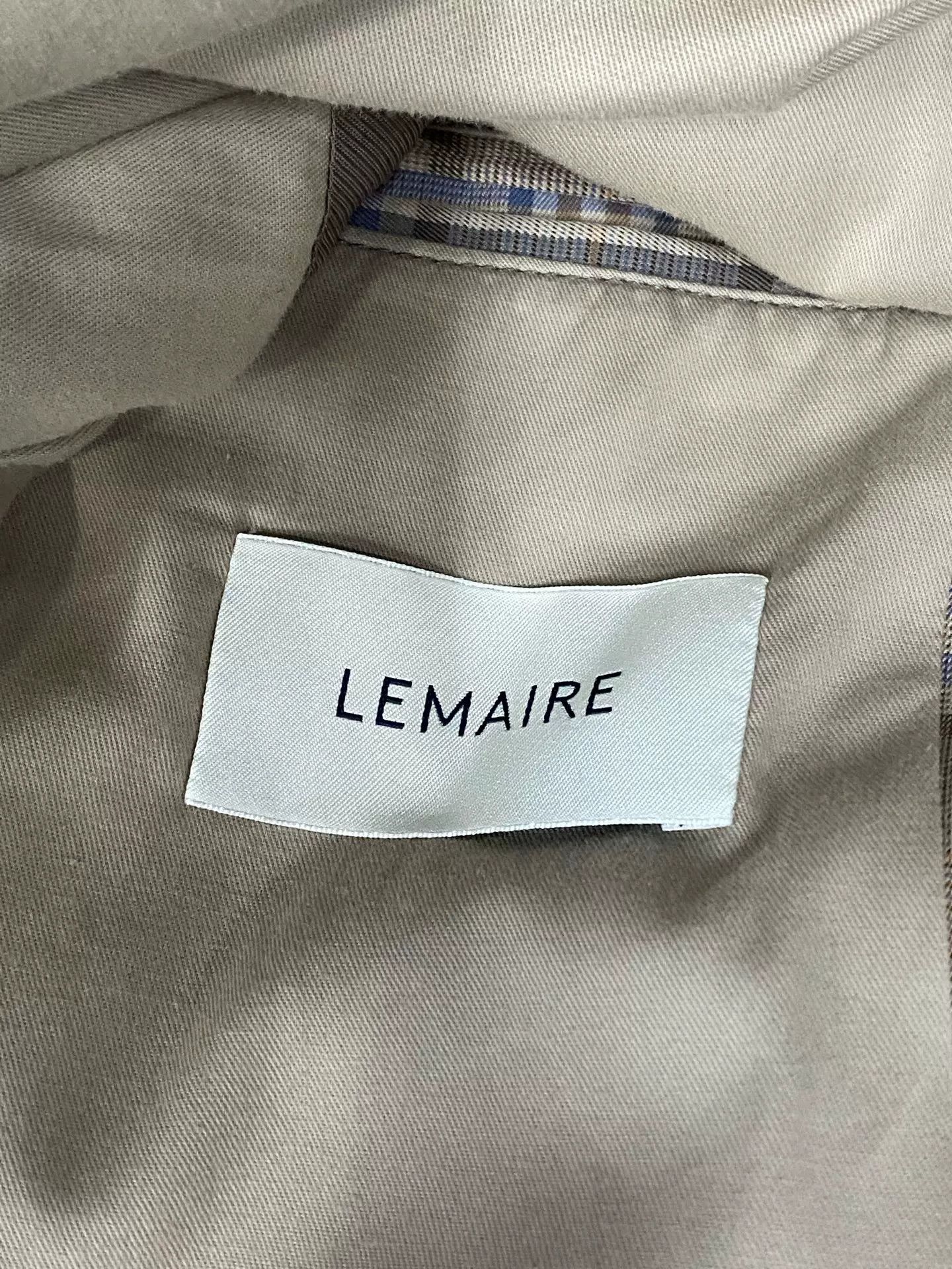Lemaire Lemaire Plaid Coat Size S Size US S / EU 44-46 / 1 - 7 Thumbnail
