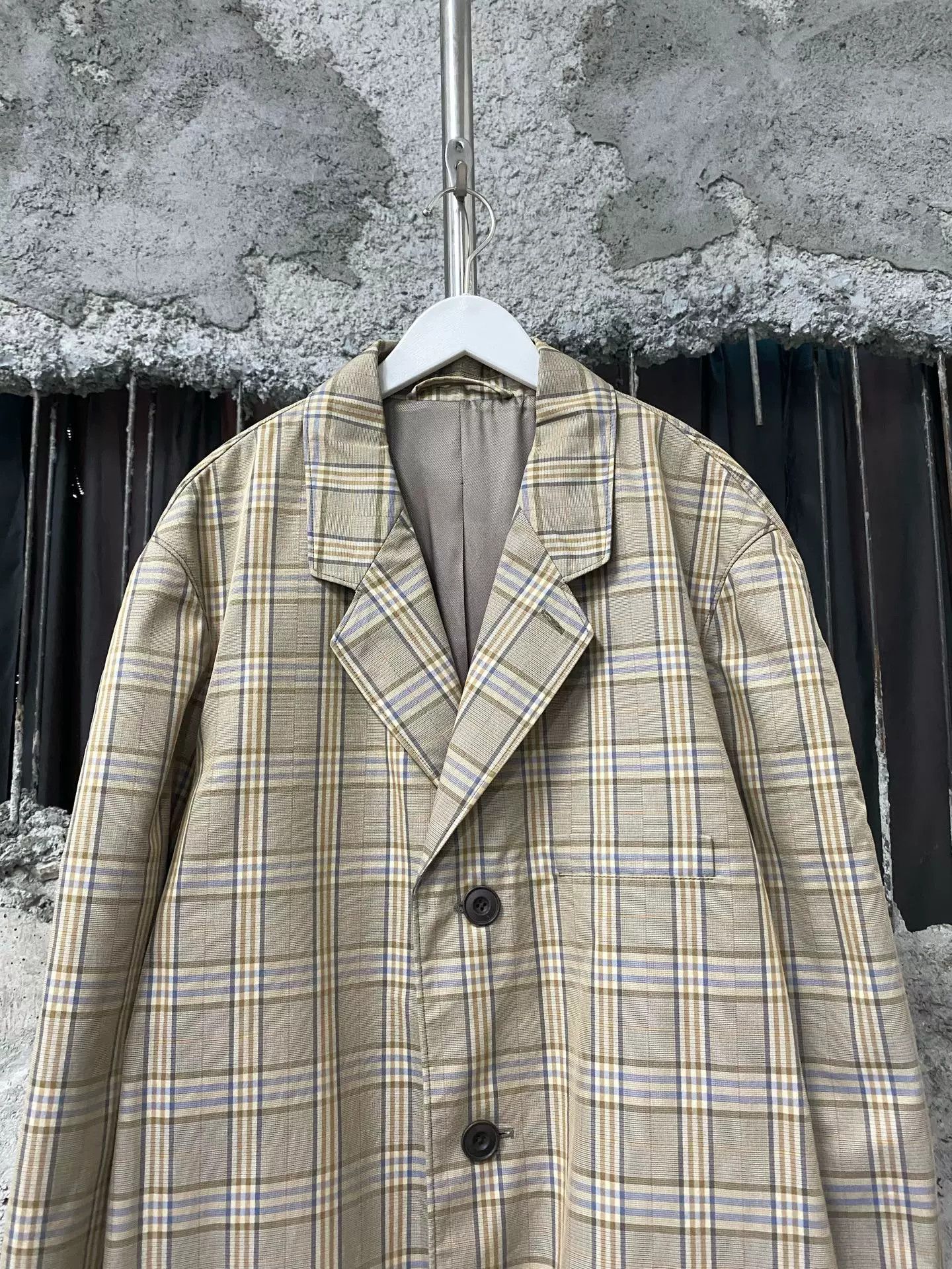Lemaire Lemaire Plaid Coat Size S Size US S / EU 44-46 / 1 - 4 Thumbnail