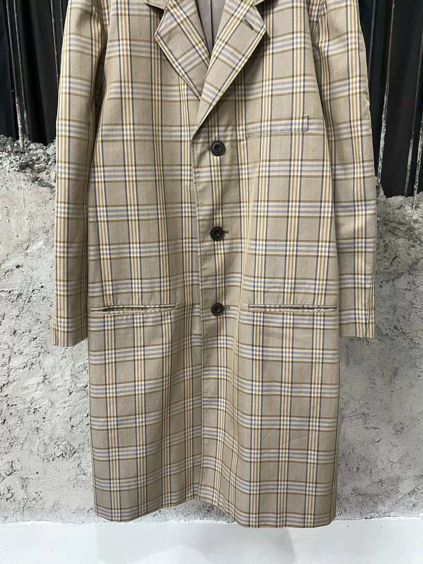 Lemaire Lemaire Plaid Coat Size S Size US S / EU 44-46 / 1 - 5 Thumbnail